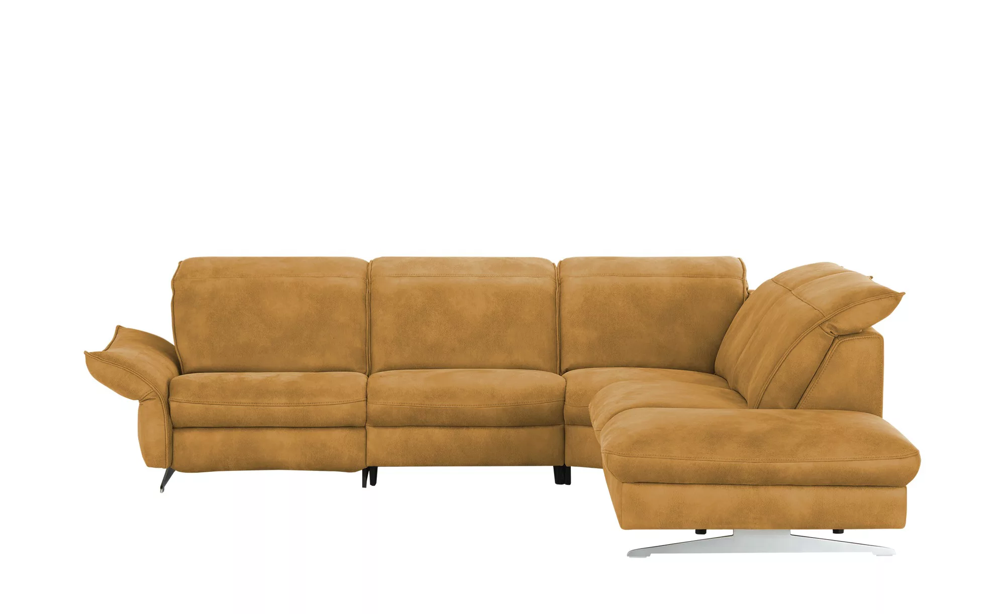 Mein Sofa bold Ecksofa  Michelle ¦ gelb ¦ Maße (cm): B: 292 H: 81 T: 258 Po günstig online kaufen