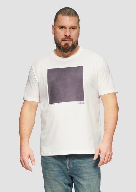 s.Oliver Kurzarmshirt T-Shirt mit Heat-reactive-Print günstig online kaufen