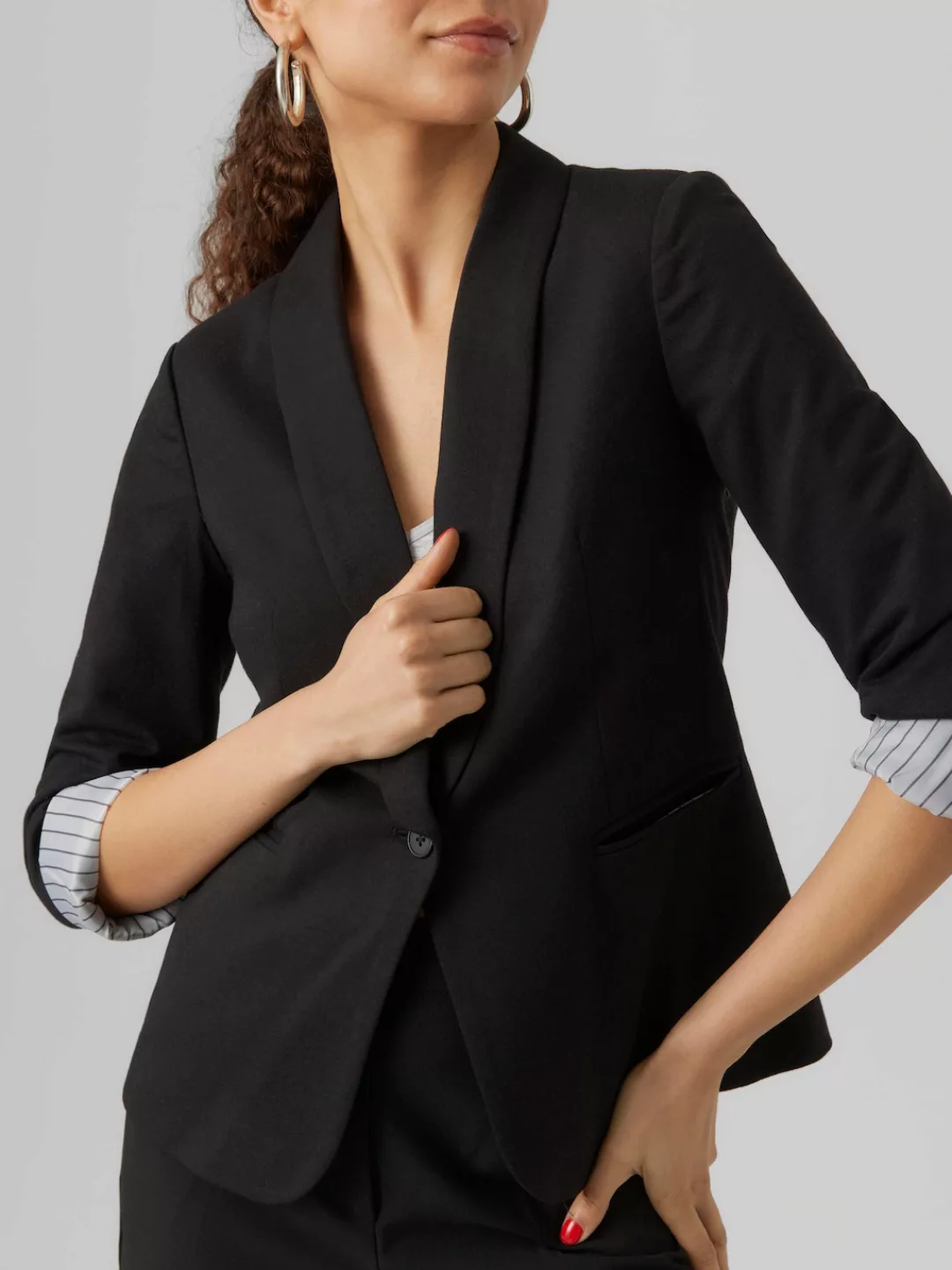 Vero Moda Kurzblazer VMHARUKIMO LS CLASSIC JERSEY BLAZER NOOS günstig online kaufen