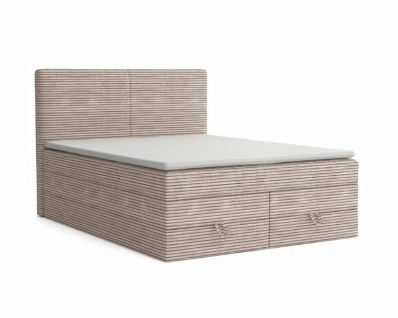 Deine Möbel 24 Boxspringbett LOFT DUO Boxspring Komplettbett Polsterbett Bo günstig online kaufen