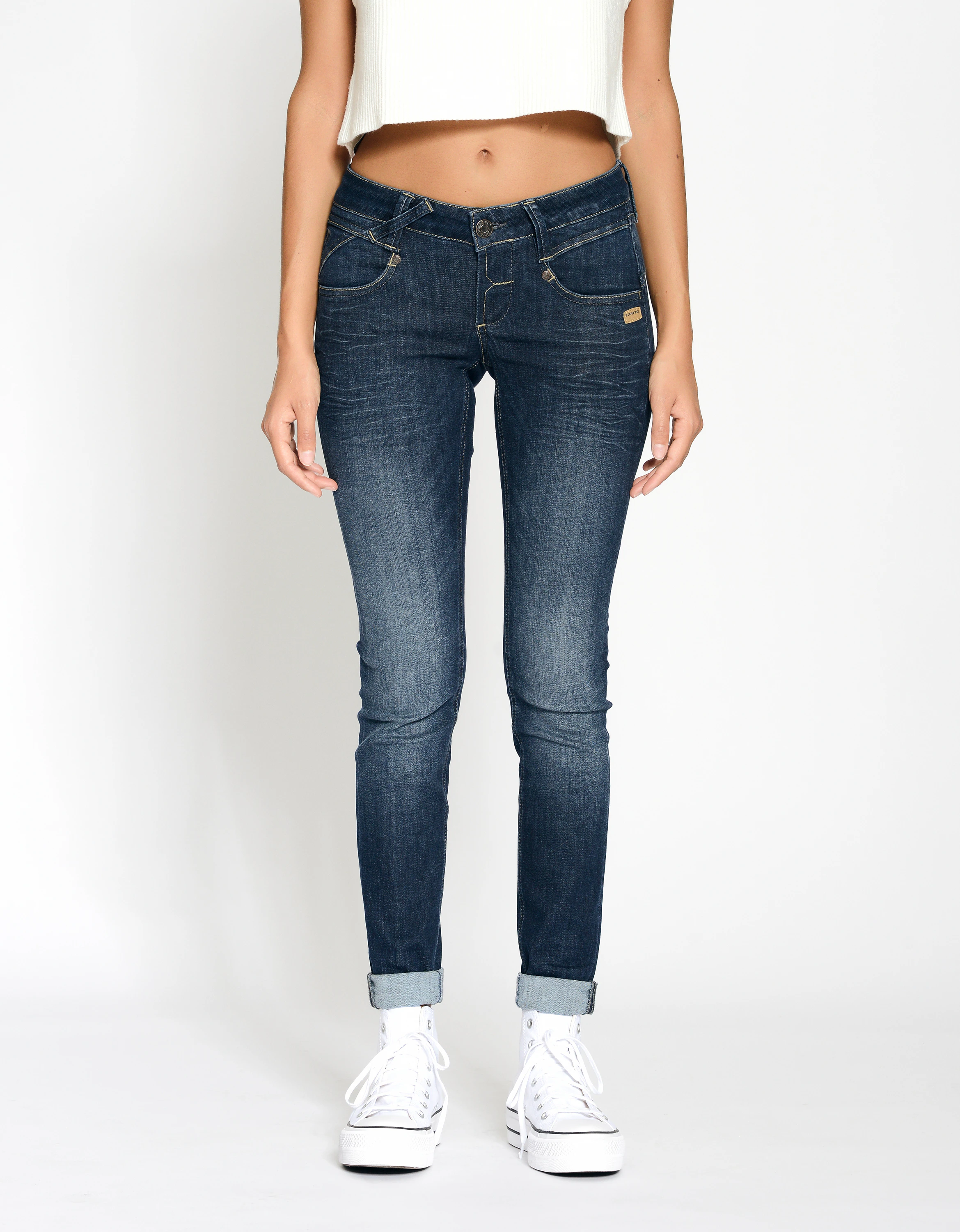 GANG Skinny-fit-Jeans "GANG Jeans Skinny fit 94NENA" günstig online kaufen