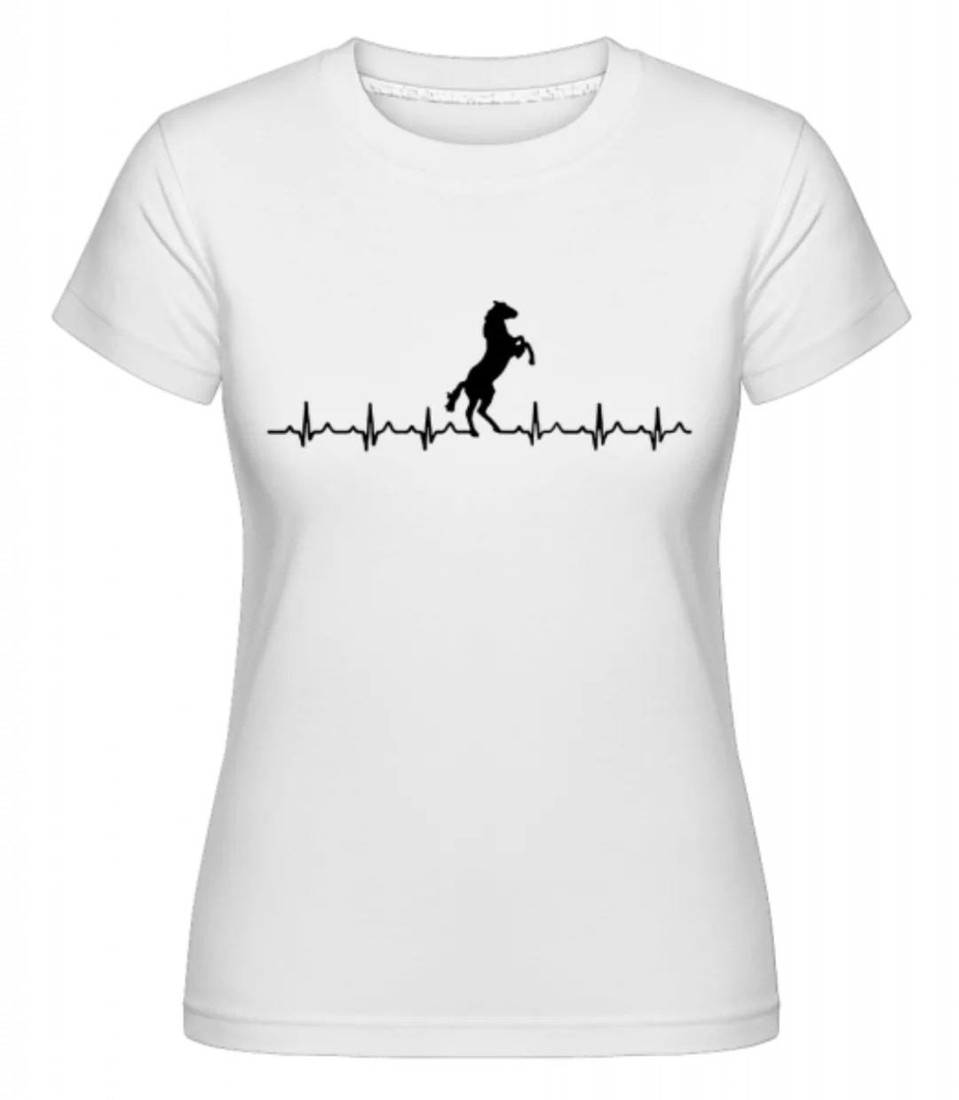 Herzschlag Pferd · Shirtinator Frauen T-Shirt günstig online kaufen