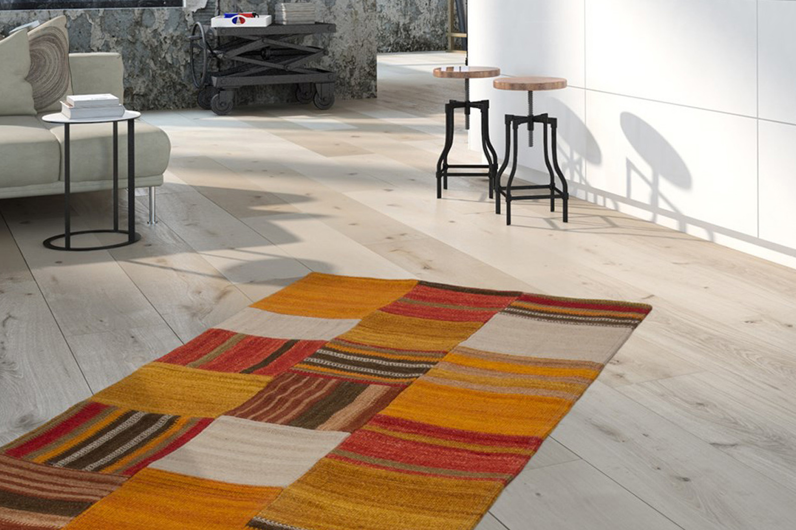 Kayoom Teppich »Radical 210«, rechteckig, 15 mm Höhe, Handgewebter Jacquard günstig online kaufen
