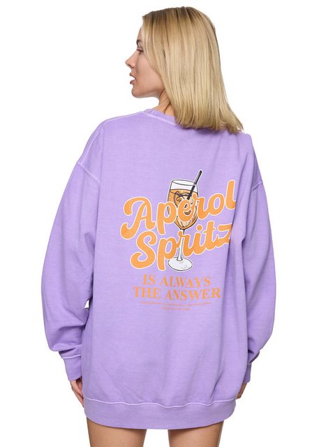 Worldclassca Sweatshirt Worldclassca Oversized Sweatshirt Aperol Spritz Pri günstig online kaufen