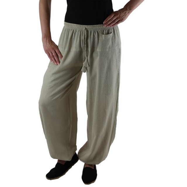 KUNST UND MAGIE Haremshose KUNST&MAGIE Damen Yoga/Pumphose Pluderhose unifa günstig online kaufen