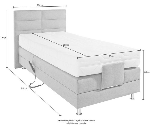 Westfalia Schlafkomfort Boxbett, mit Motor in diversen Ausführungen günstig online kaufen