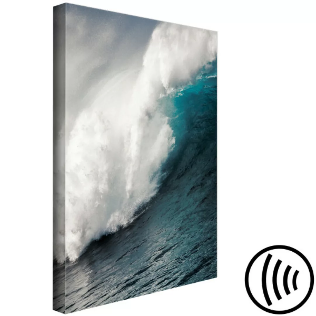 Bild auf Leinwand Ocean Wave (1 Part) Vertical XXL günstig online kaufen