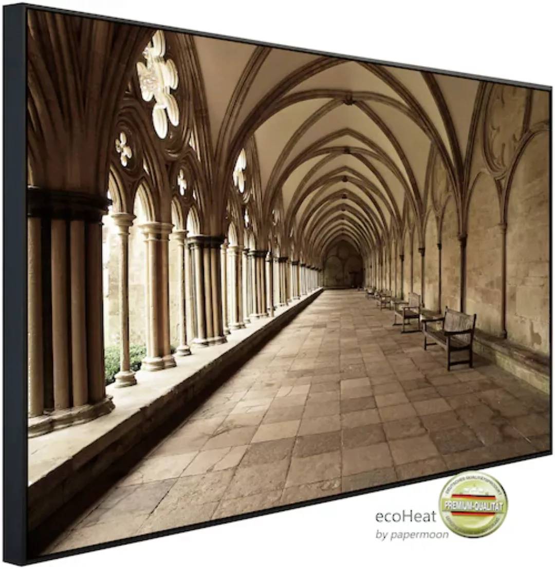 Papermoon Infrarotheizung »Torbogen der Kathedrale«, sehr angenehme Strahlu günstig online kaufen