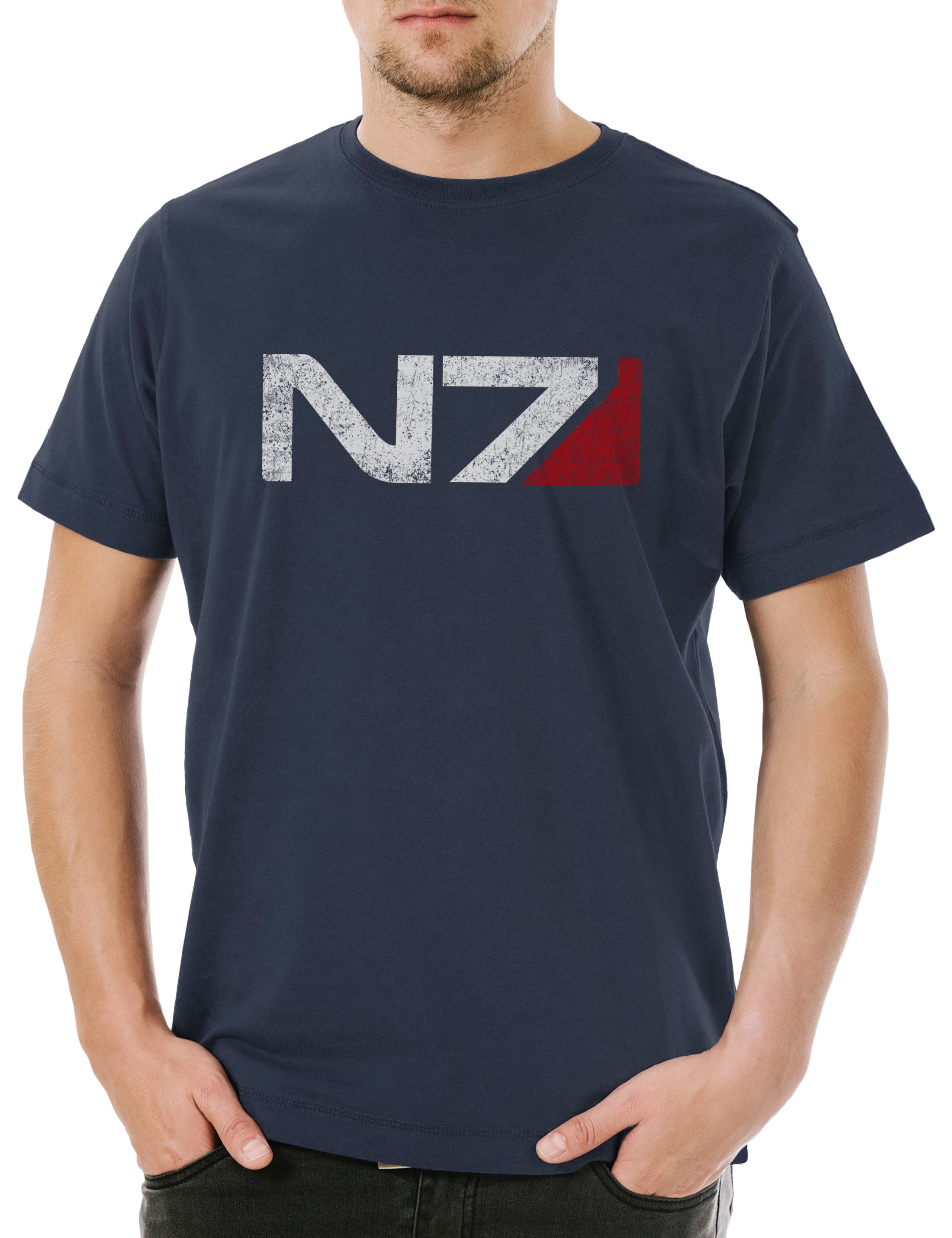 Urban Backwoods Print-Shirt Normandy Logo Herren günstig online kaufen