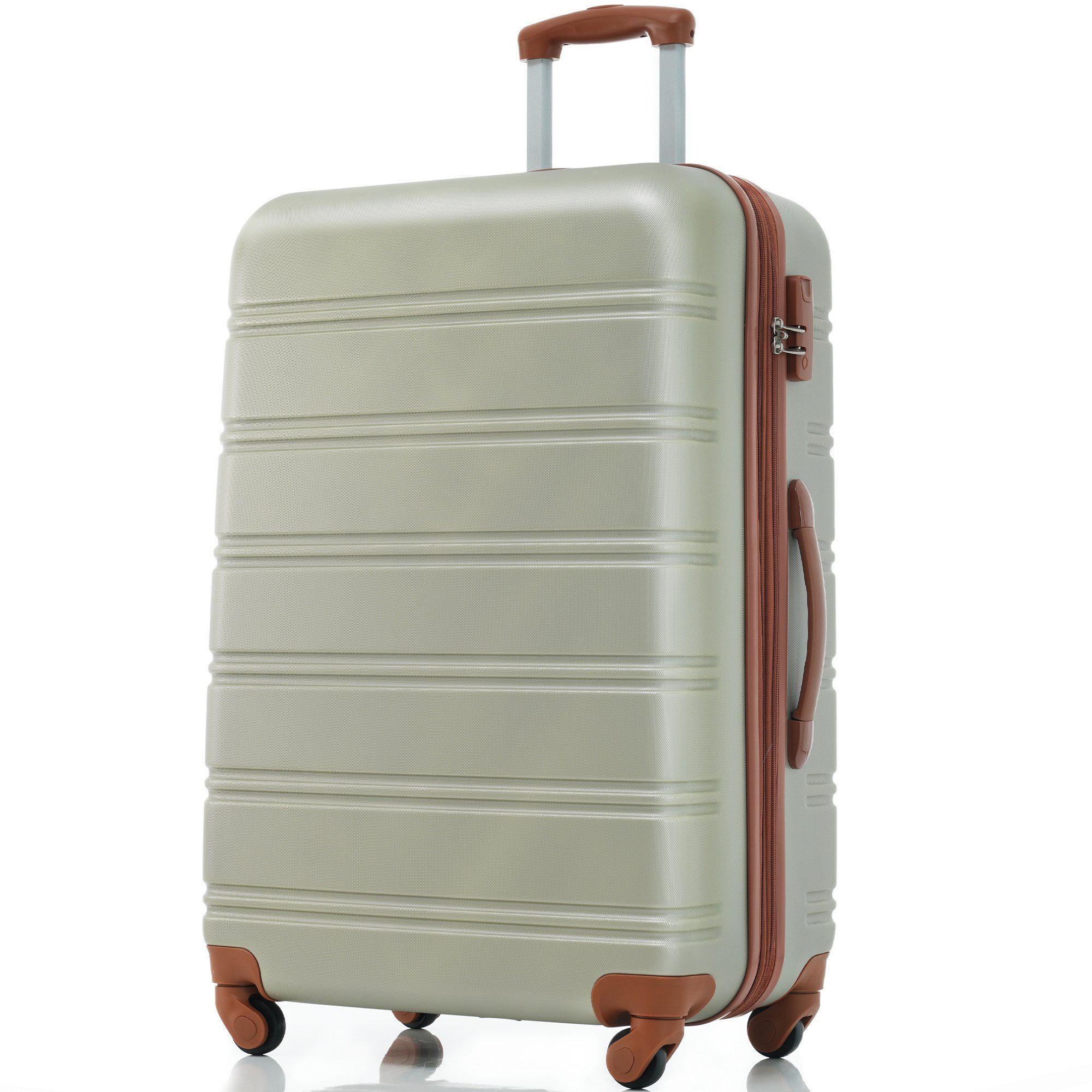 Flieks Hartschalen-Trolley, 4 Rollen, Hartschalenkoffer Handgepäck-Trolley günstig online kaufen