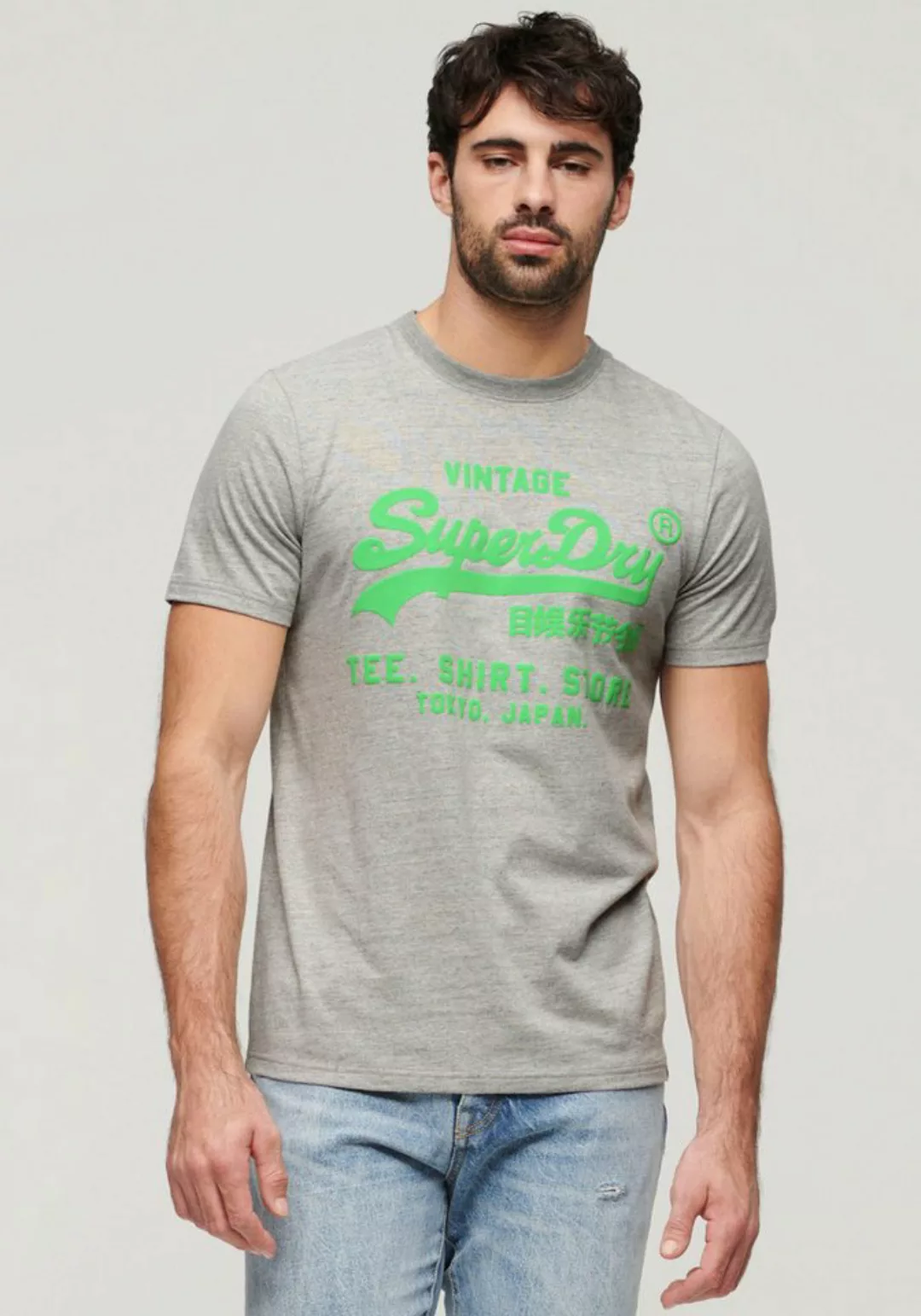 Superdry Print-Shirt SD-NEON VL T SHIRT günstig online kaufen