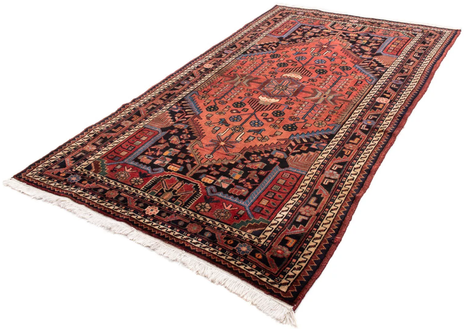 morgenland Orientteppich »Perser - Nomadic - 230 x 136 cm - dunkelrot«, rec günstig online kaufen