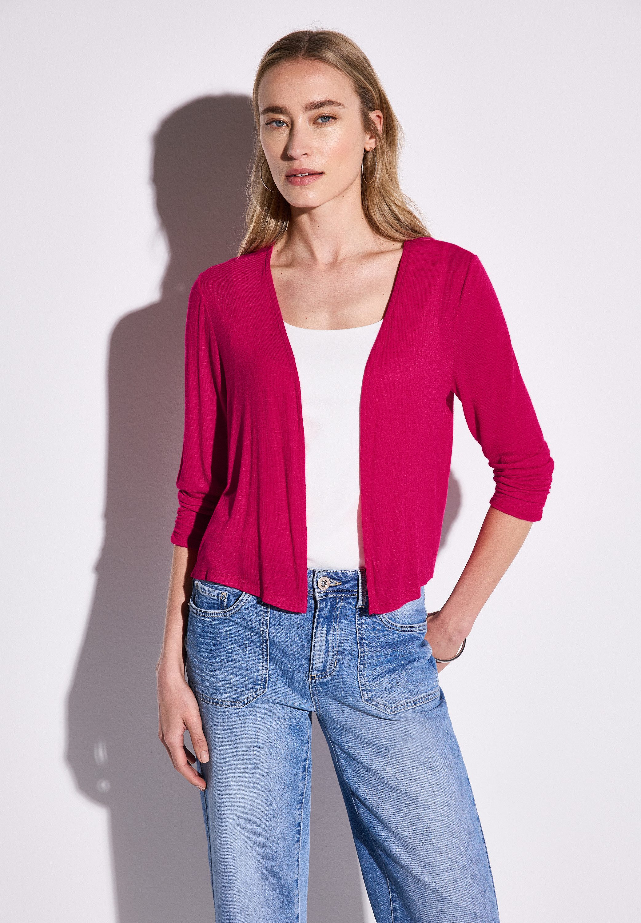 STREET ONE Cardigan, mit 3/4 Ärmeln günstig online kaufen