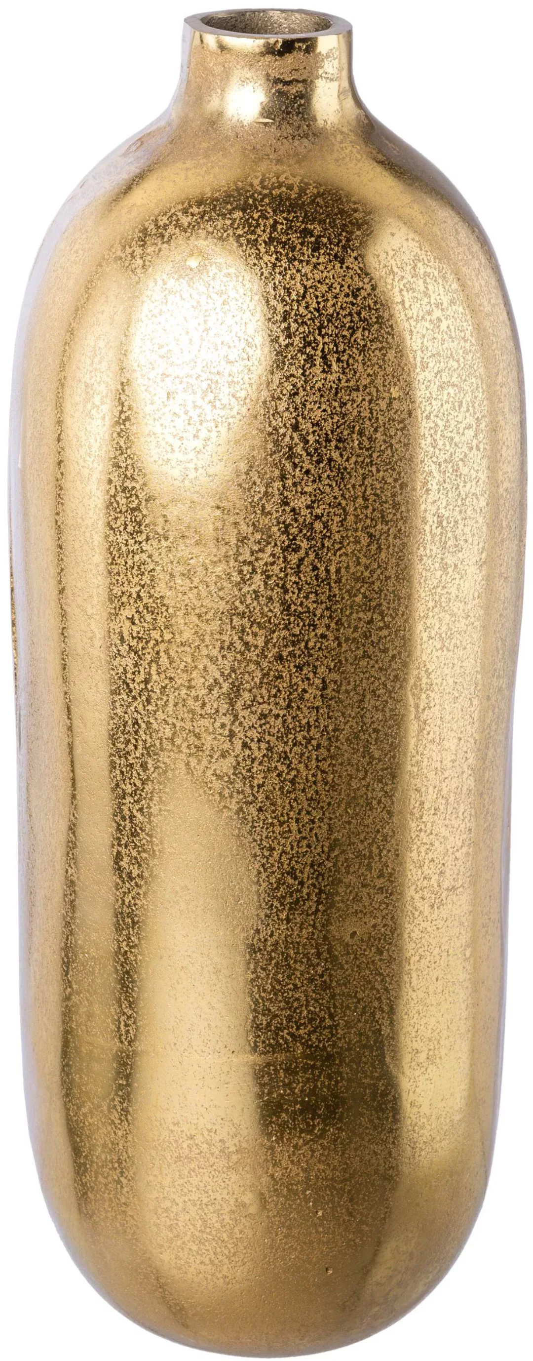 Creativ deco Bodenvase, (1 St.), in leuchtendem Gold günstig online kaufen