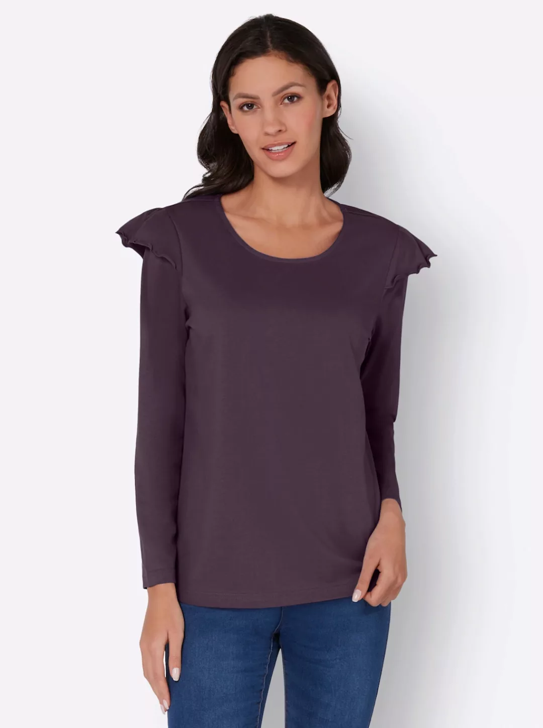 Classic Basics Langarmshirt "Langarm-Shirt", (1 tlg.) günstig online kaufen