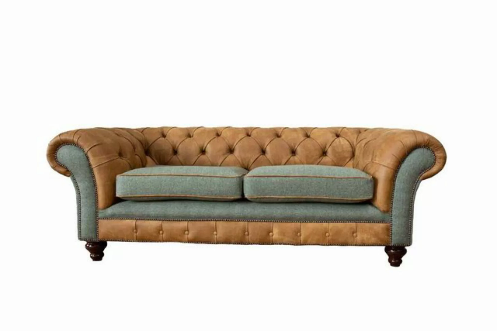 JVmoebel Chesterfield-Sofa, Sofa Dreisitzer Klassisch Design Wohnzimmer Che günstig online kaufen