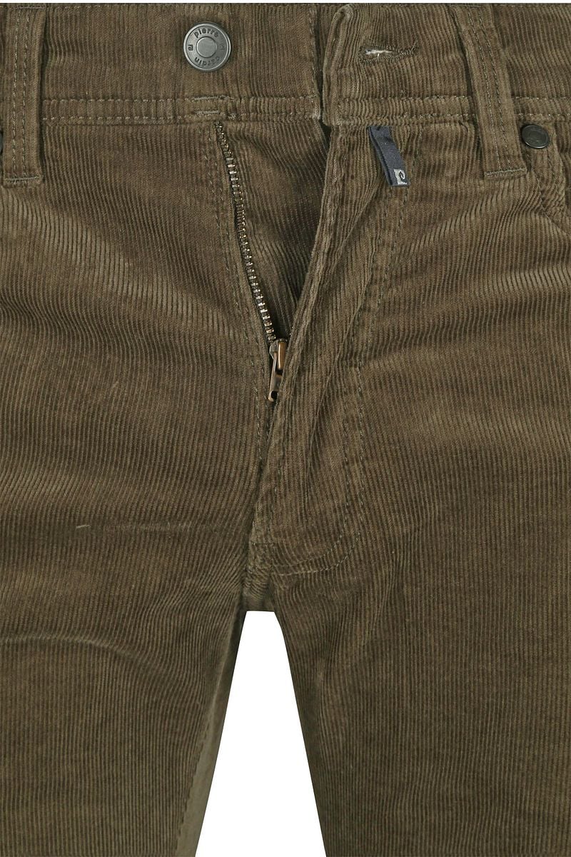 Pierre Cardin Trousers Lyon Future Flex Corduroy Olivgrün - Größe W 36 - L günstig online kaufen