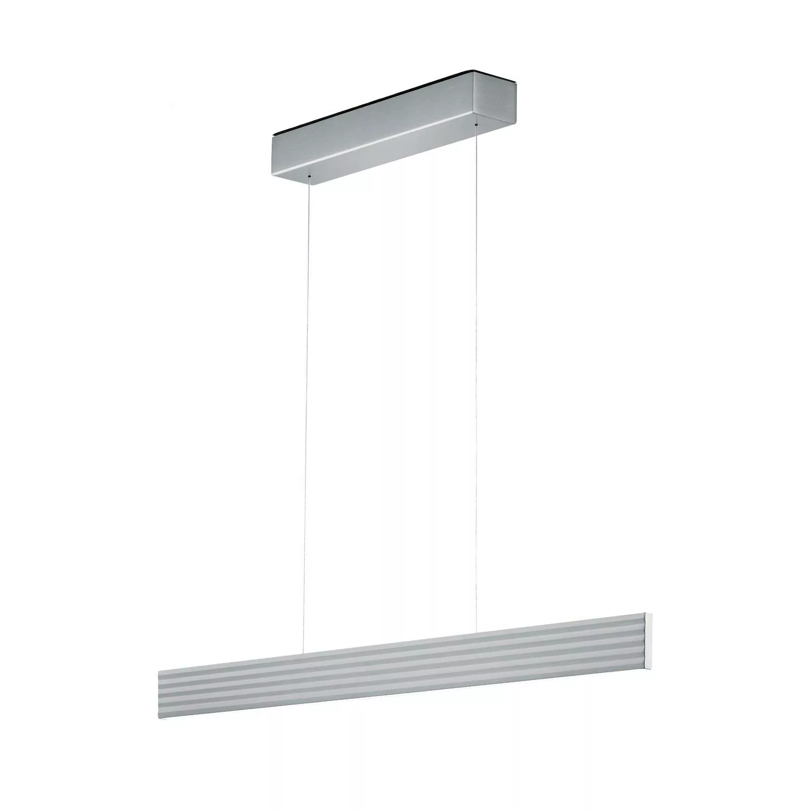 LED-Hängeleuchte Fara, up/down, Länge 92cm nickel günstig online kaufen