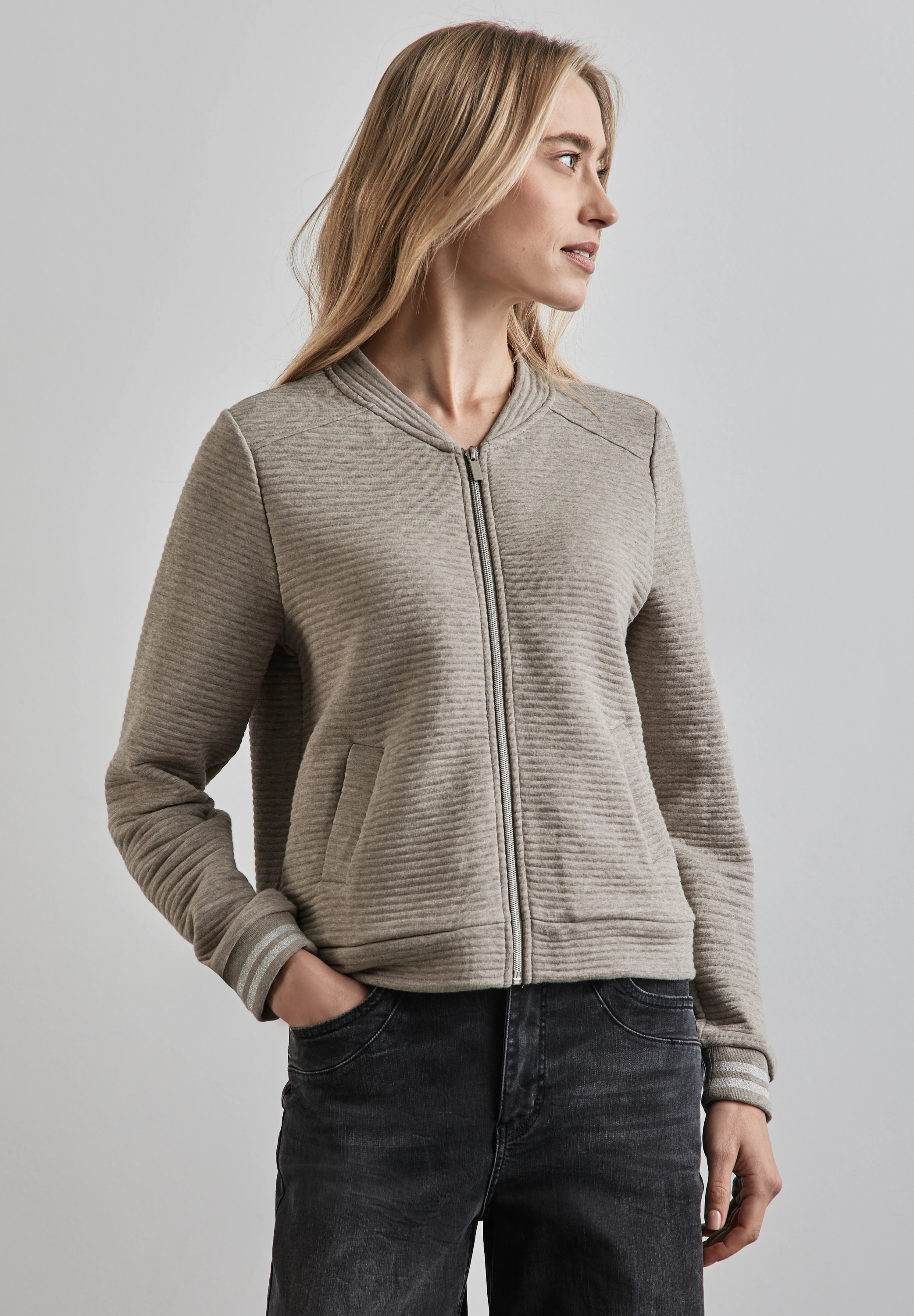 STREET ONE Cardigan, mit Rundhalsausschnitt günstig online kaufen