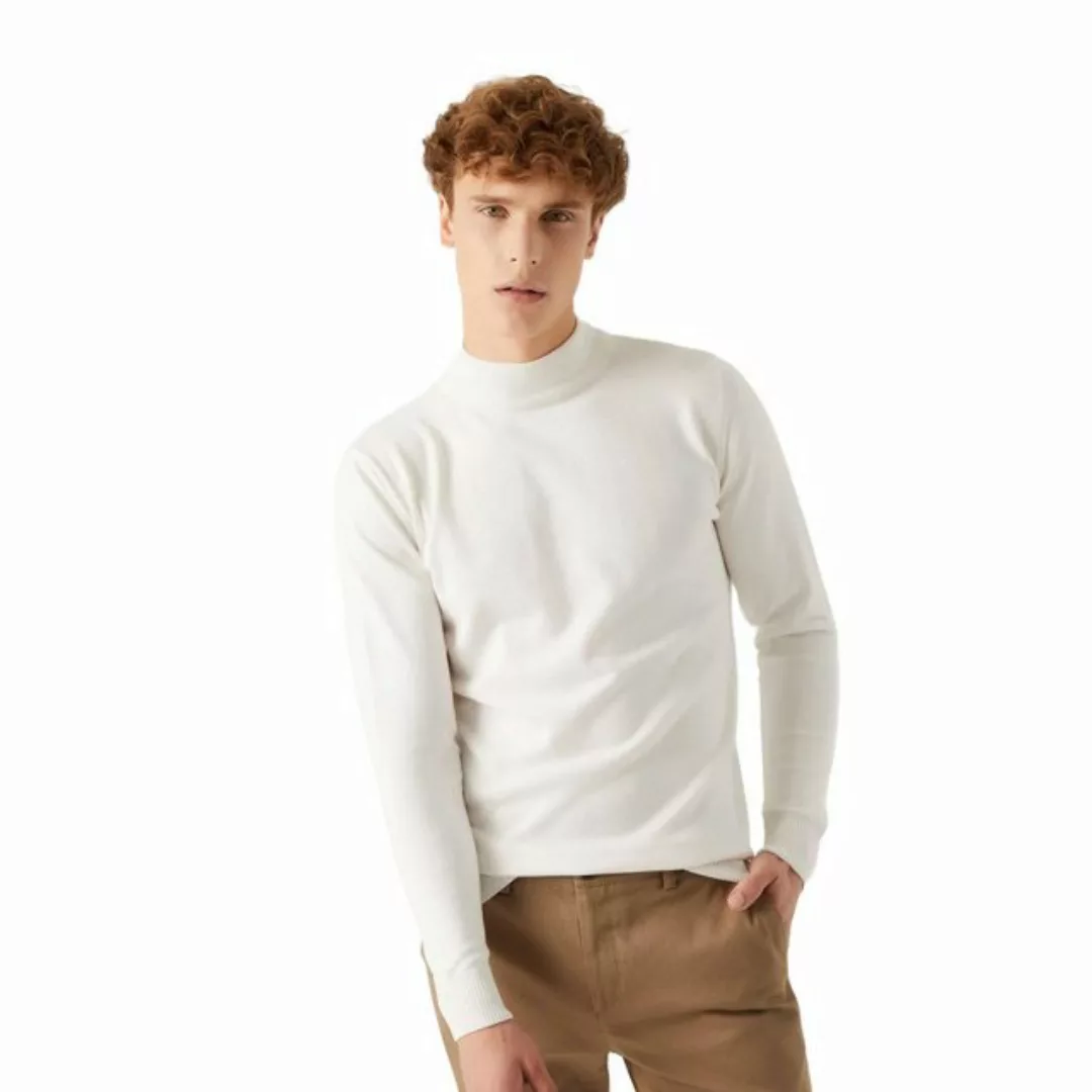 D'S DAMAT Sweater D'S DAMAT Half Fisherman Strickmode, Modische Herrenpullo günstig online kaufen