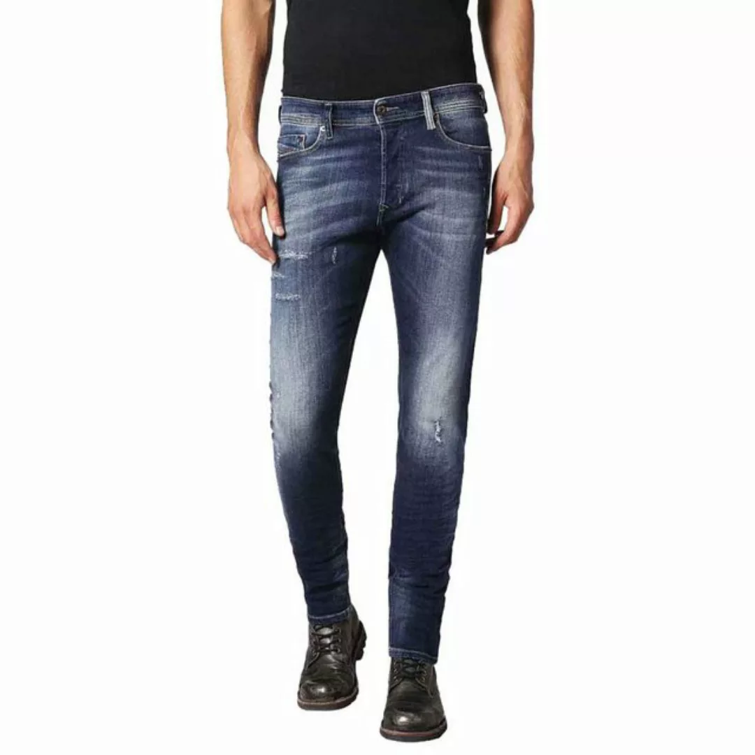 Diesel Straight-Jeans Diesel Belther 084GF Herren Jeans Regular Slim Straig günstig online kaufen