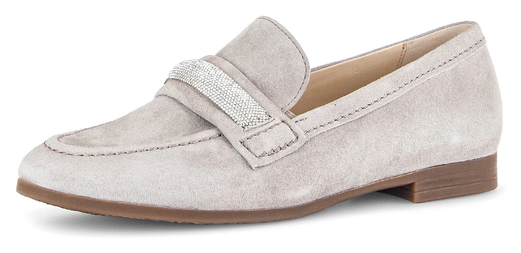 Gabor Slipper "FLORENZ", Loafer, Halbschuh, Büroschuh in bequemer Weite G = günstig online kaufen