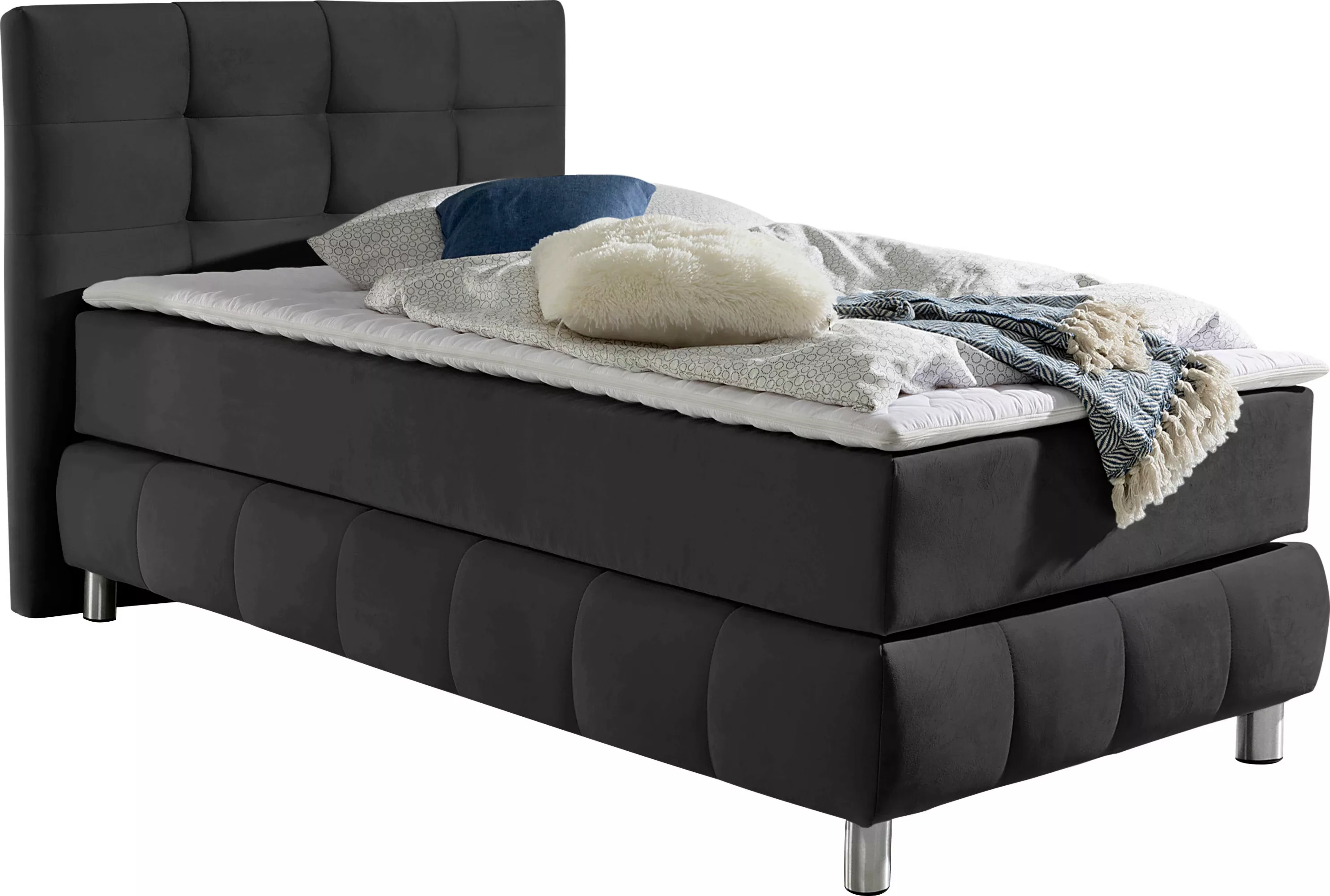 andas Boxspringbett "Salo", incl. Topper, 6 Breiten, 2 Härtegrade, TFK auch günstig online kaufen