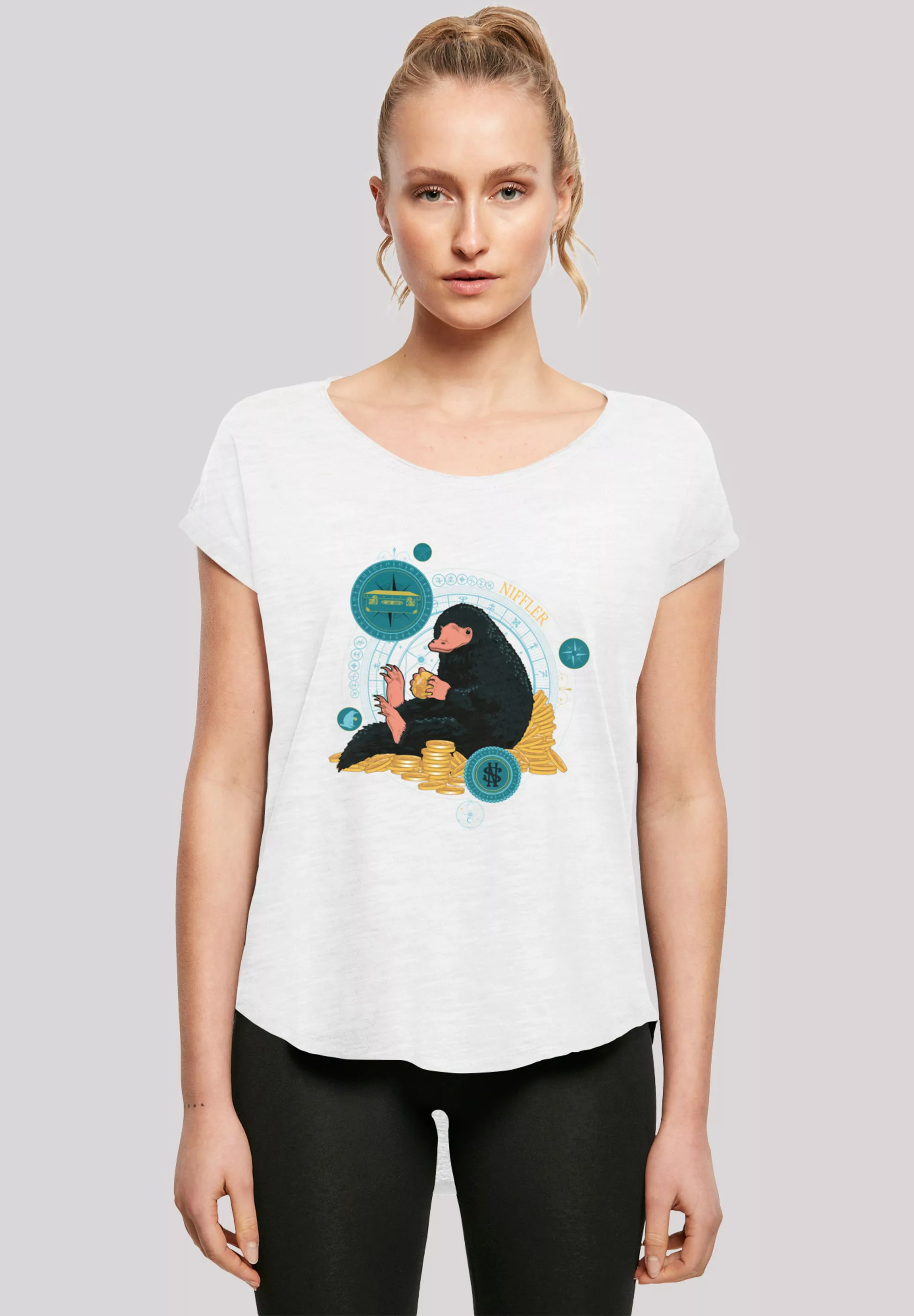 F4NT4STIC T-Shirt "Phantastische Tierwesen Sitting Niffler", Damen,Premium günstig online kaufen