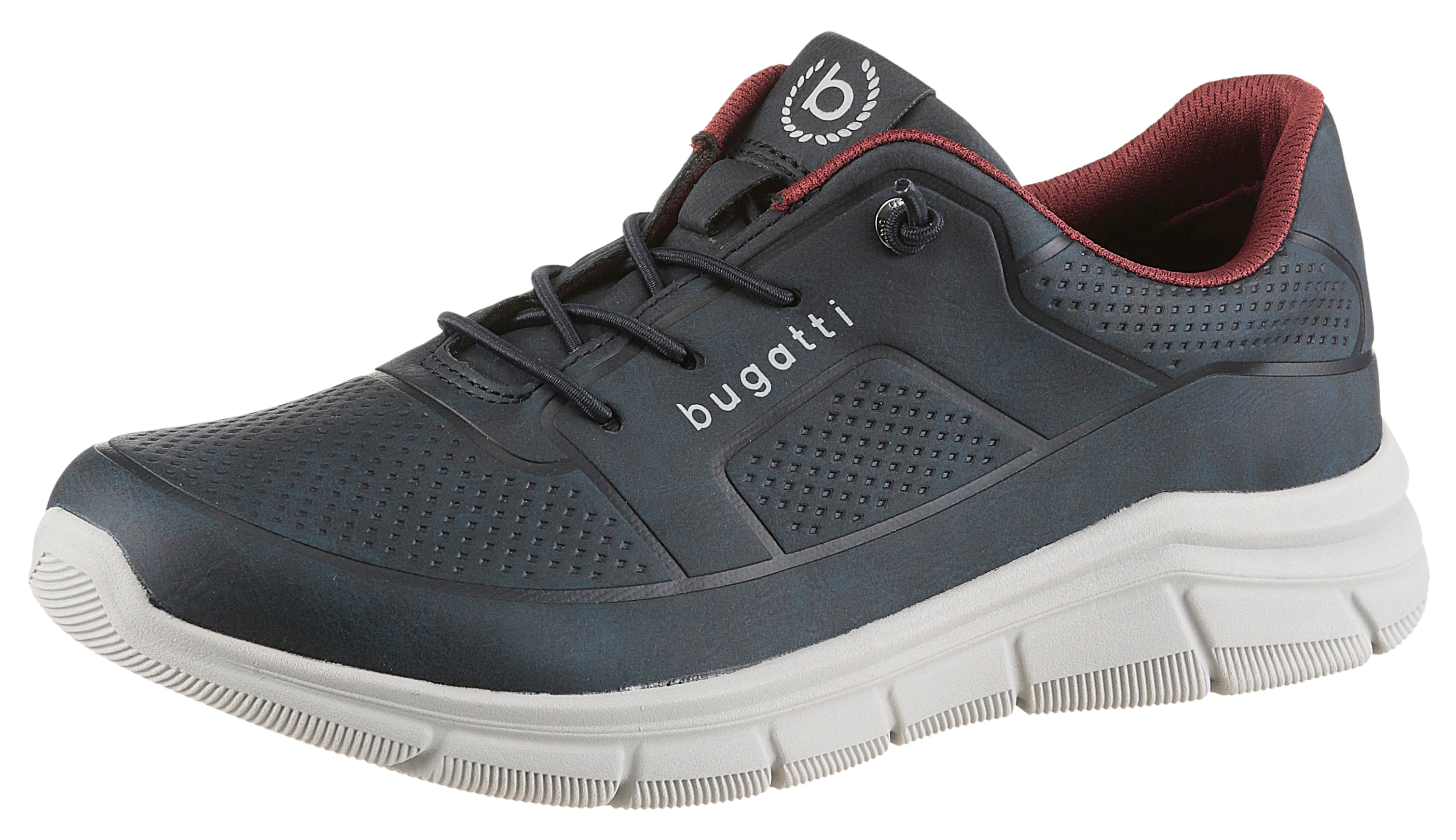 bugatti Slip-On Sneaker, Sneaker, Schlupfschuh, Freizeitschuh mit Logoverzi günstig online kaufen