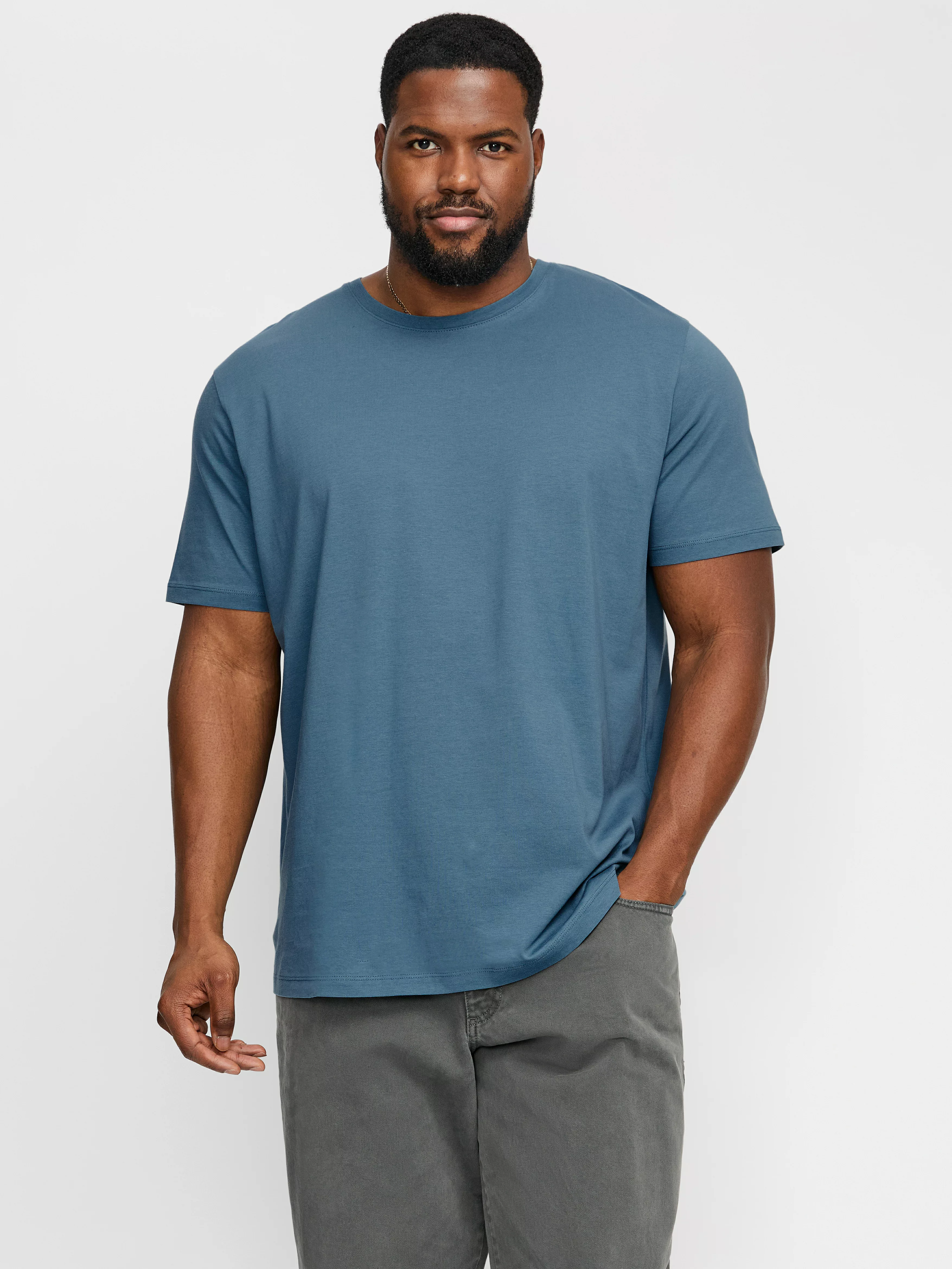 Jack & Jones PlusSize Rundhalsshirt "JJEORGANIC BASIC TEE SS O-NECK NOOS PL günstig online kaufen