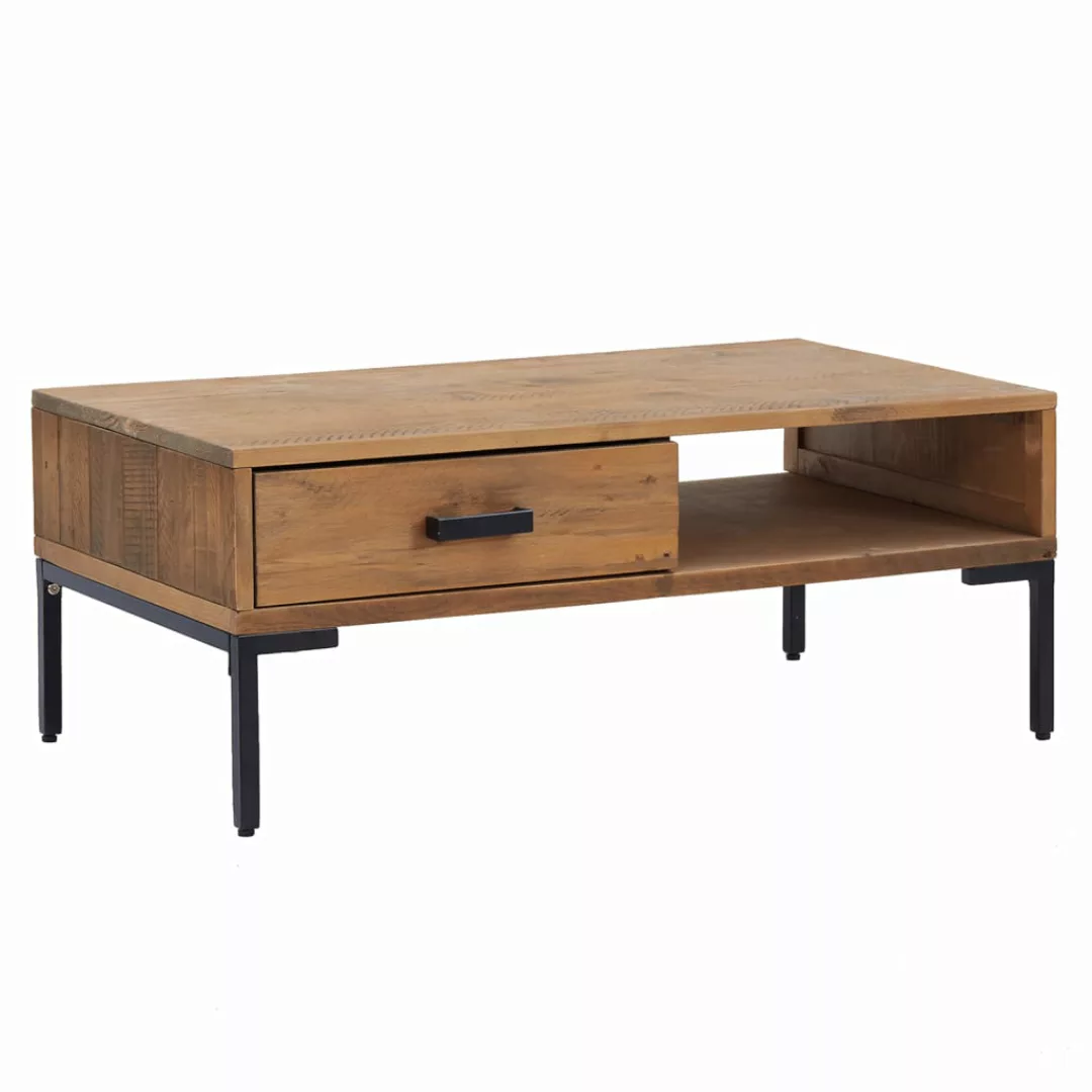 Vidaxl Couchtisch 90x50x35 Cm Massivholz Kiefer Recycelt günstig online kaufen