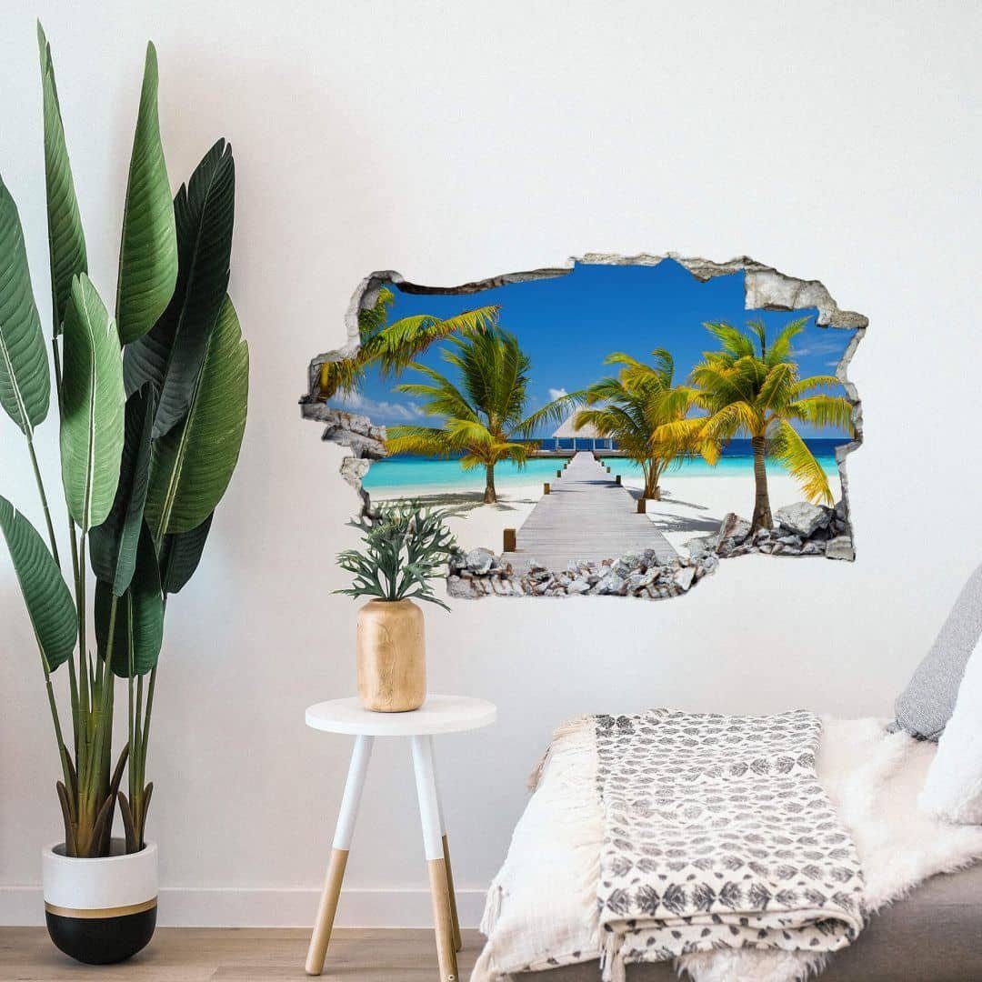 K&L Wall Art Wandtattoo 3D Palmen günstig online kaufen