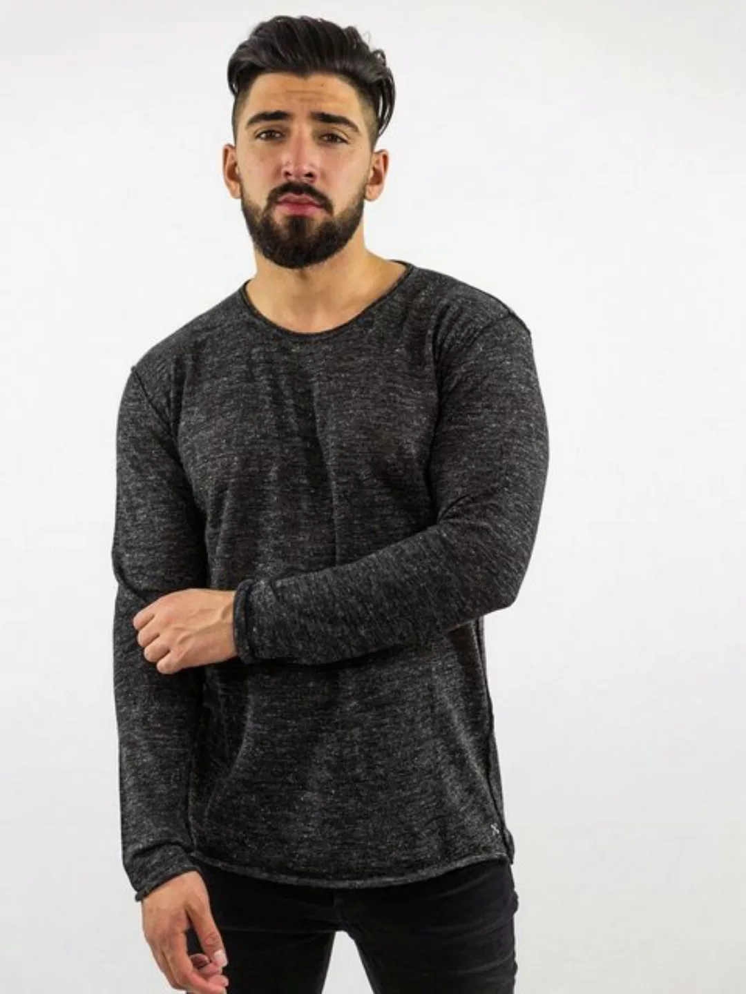 DAILY´S Langarmshirt FARID: Herren leichter Strickpullover günstig online kaufen