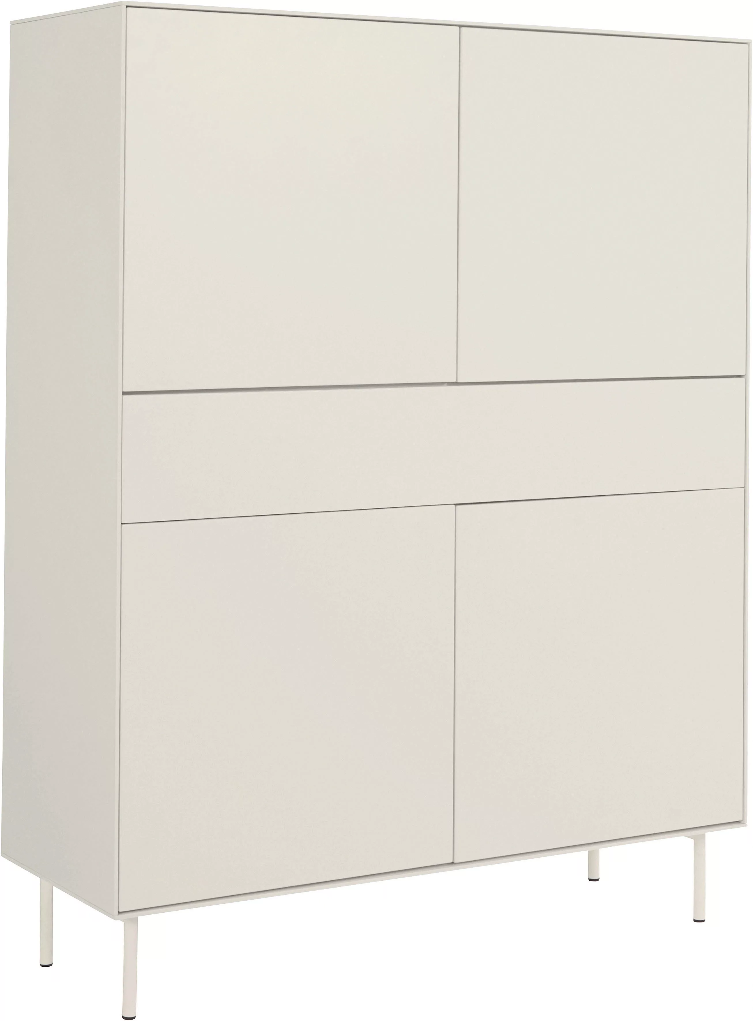 LeGer Home by Lena Gercke Highboard "Essentials", Höhe: 144cm, MDF lackiert günstig online kaufen