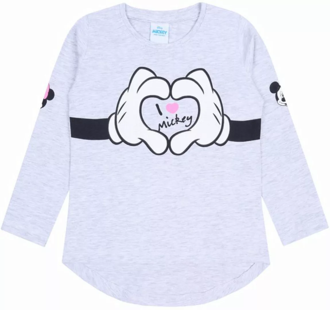Sarcia.eu Langarmbluse Graue Bluse mit langen Ärmel Minnie Mouse DISNEY 4-5 günstig online kaufen
