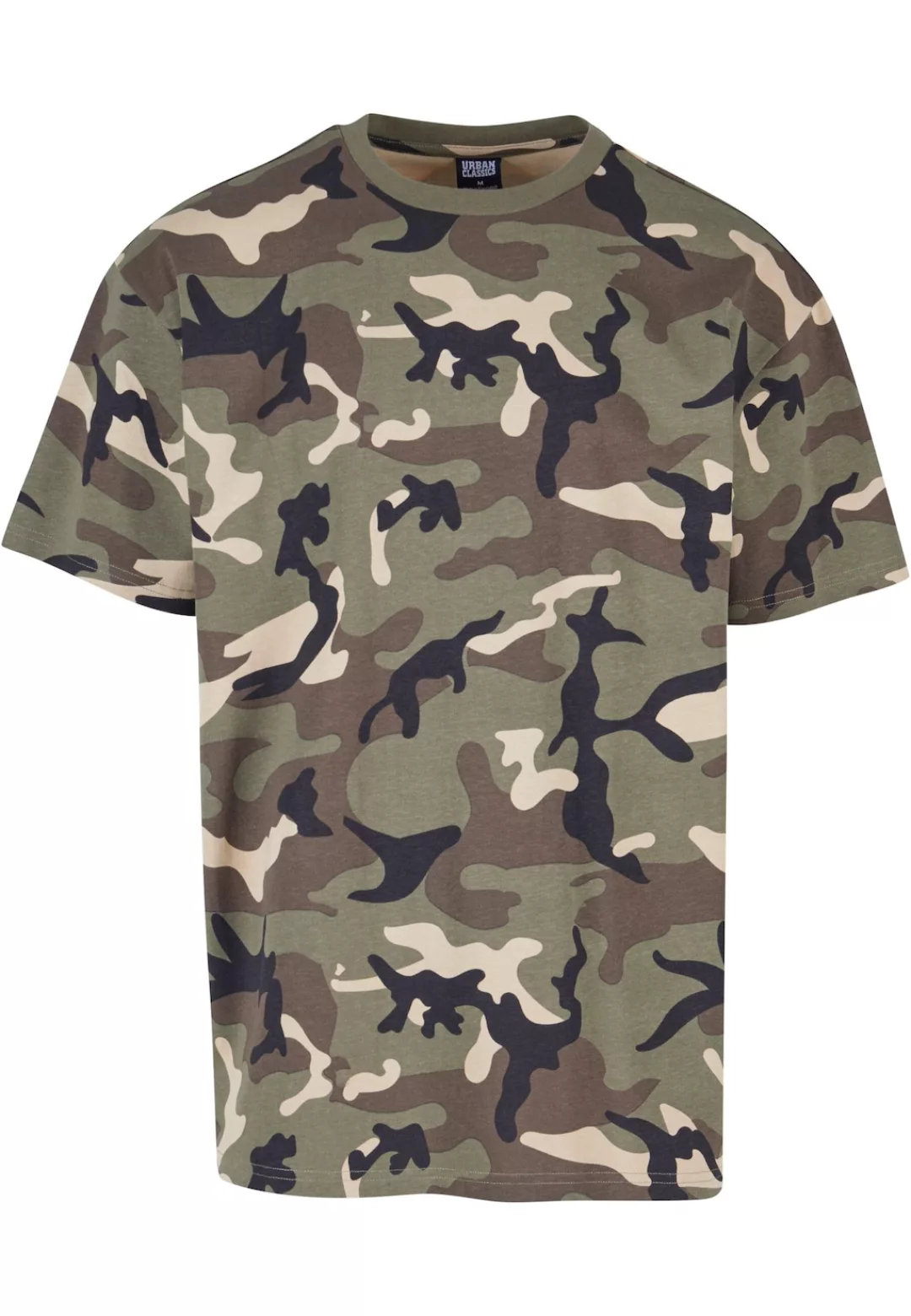 URBAN CLASSICS T-Shirt Heavy Oversized Camo Tee günstig online kaufen