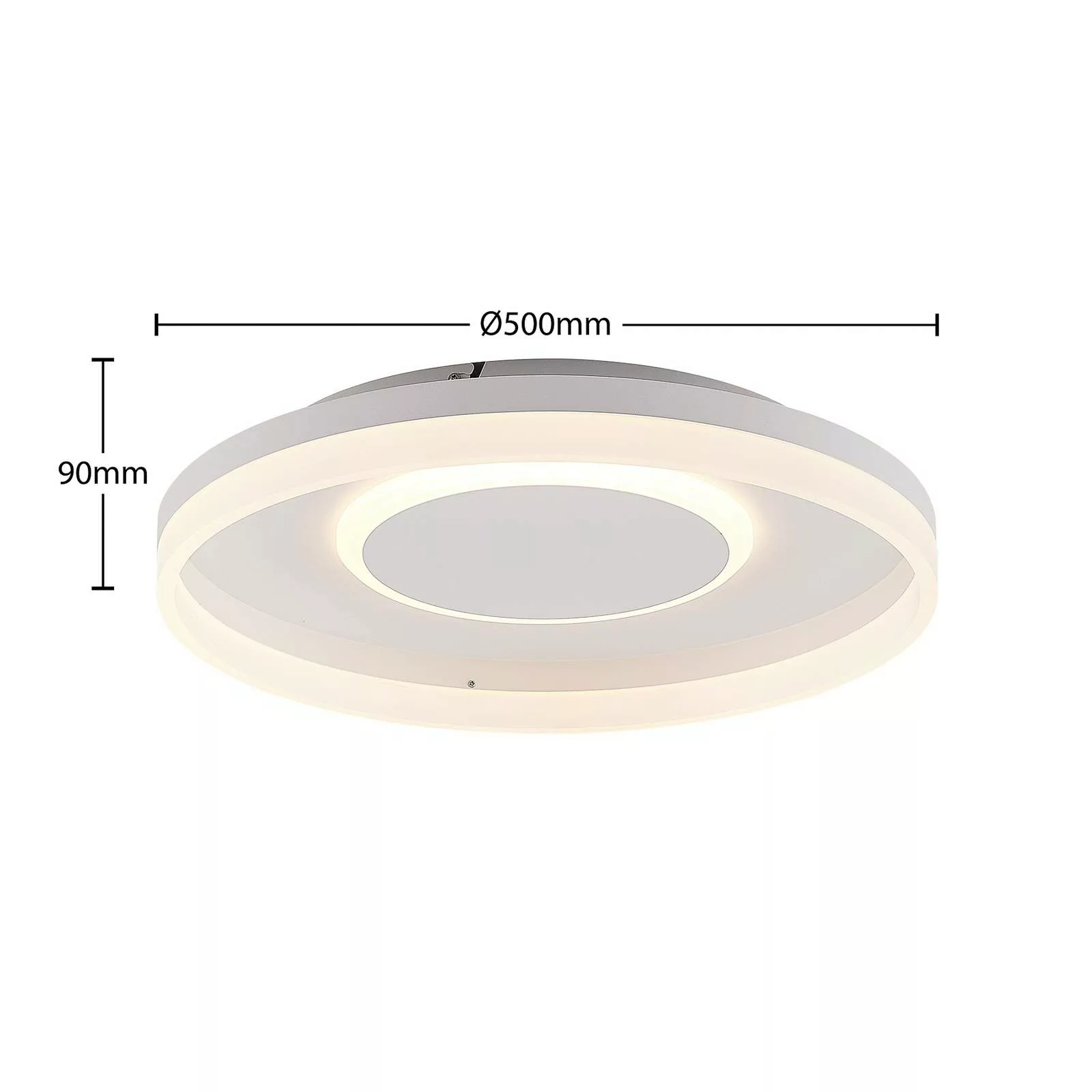 Lindby Felisha LED-Deckenleuchte RGBW weiß günstig online kaufen