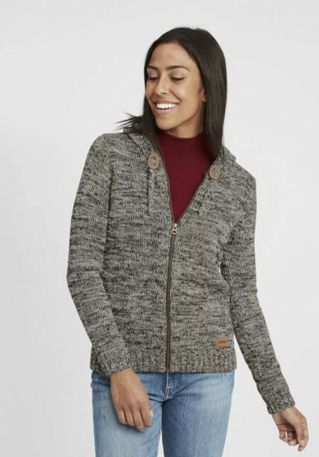 OXMO Strickjacke OXPhiladelphia Cardigan mit Kapuze günstig online kaufen