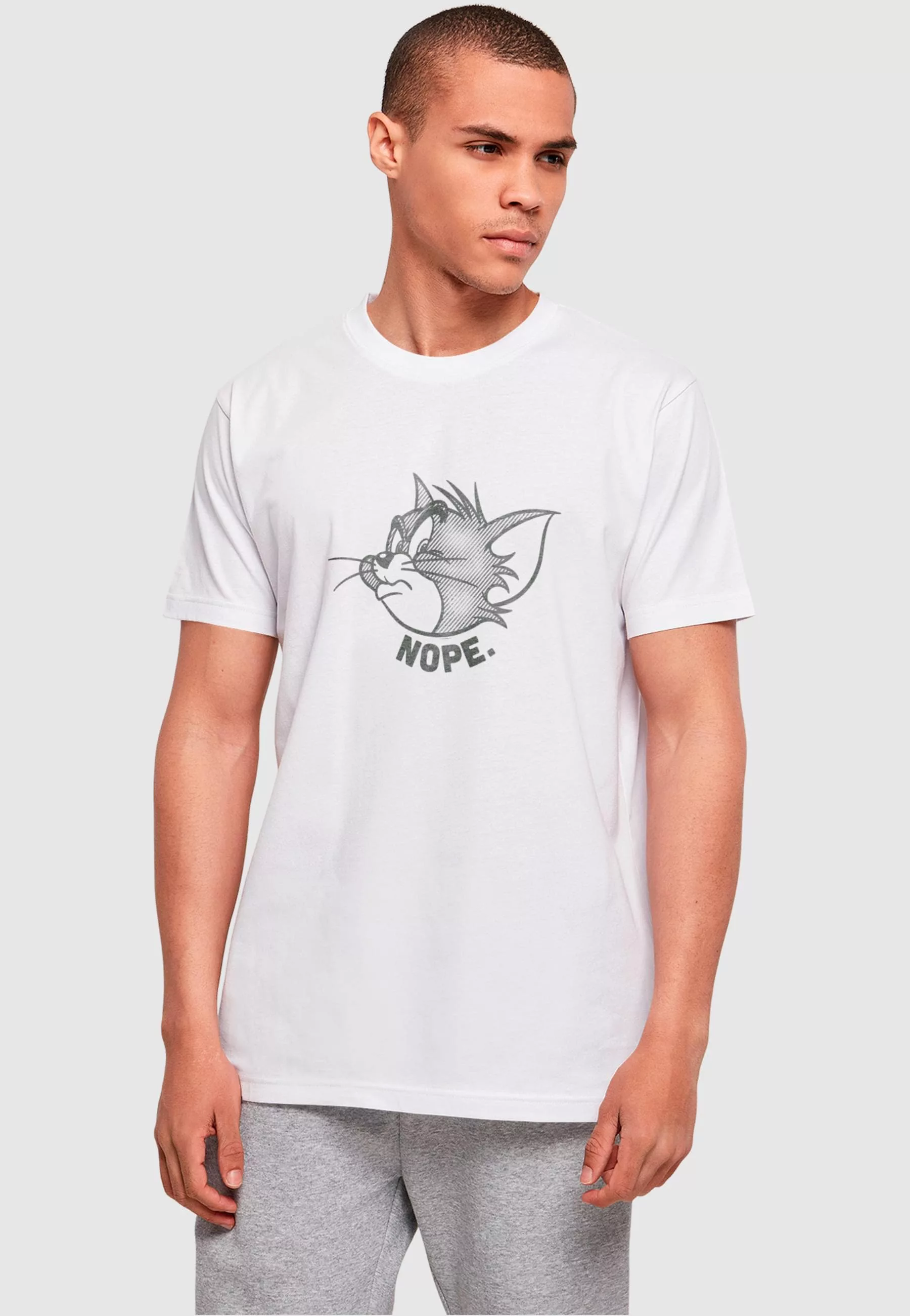 ABSOLUTE CULT T-Shirt "ABSOLUTE CULT Herren Tom and Jerry - Nope T-Shirt" günstig online kaufen