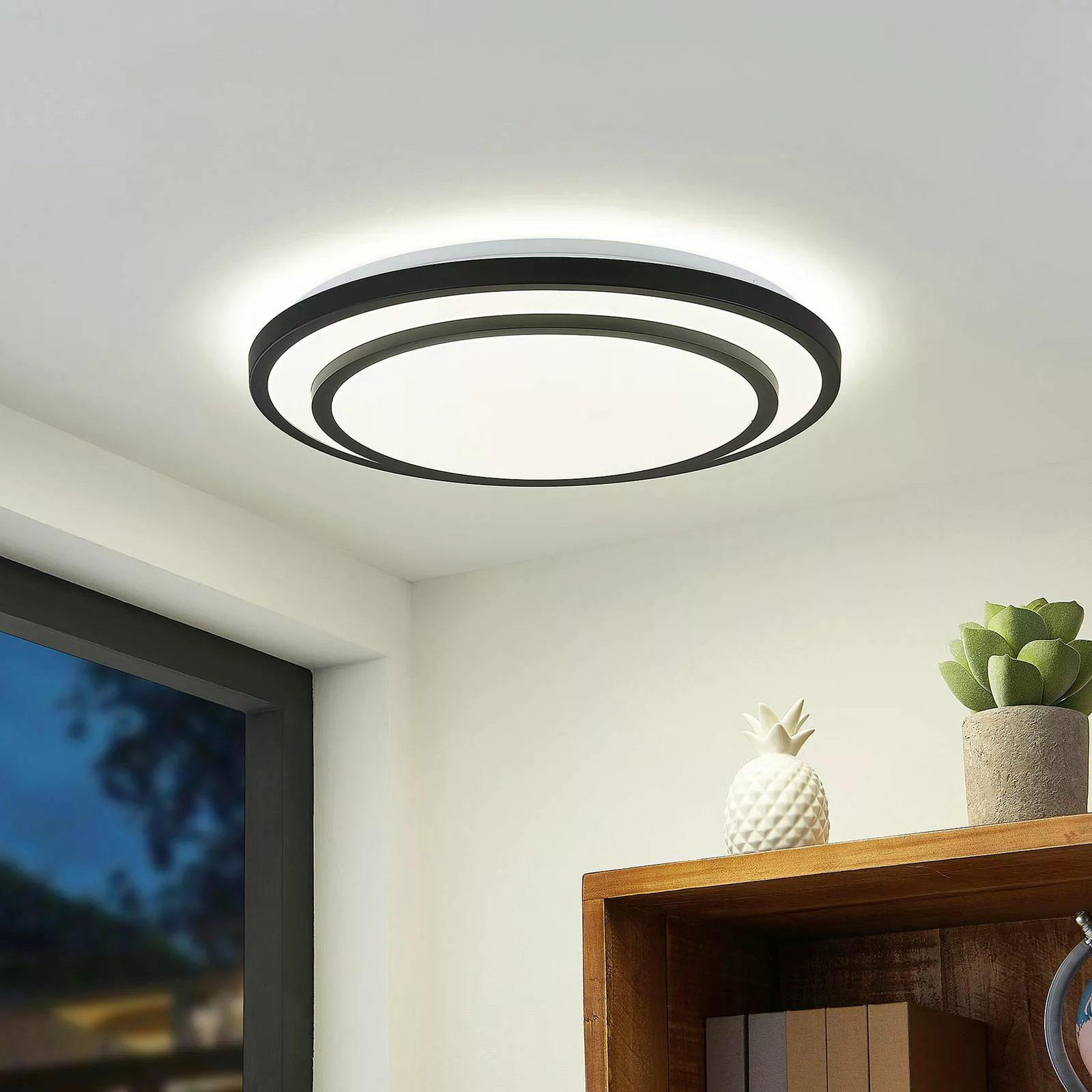 Lindby Essina LED-Deckenleuchte, CCT, dimmbar günstig online kaufen