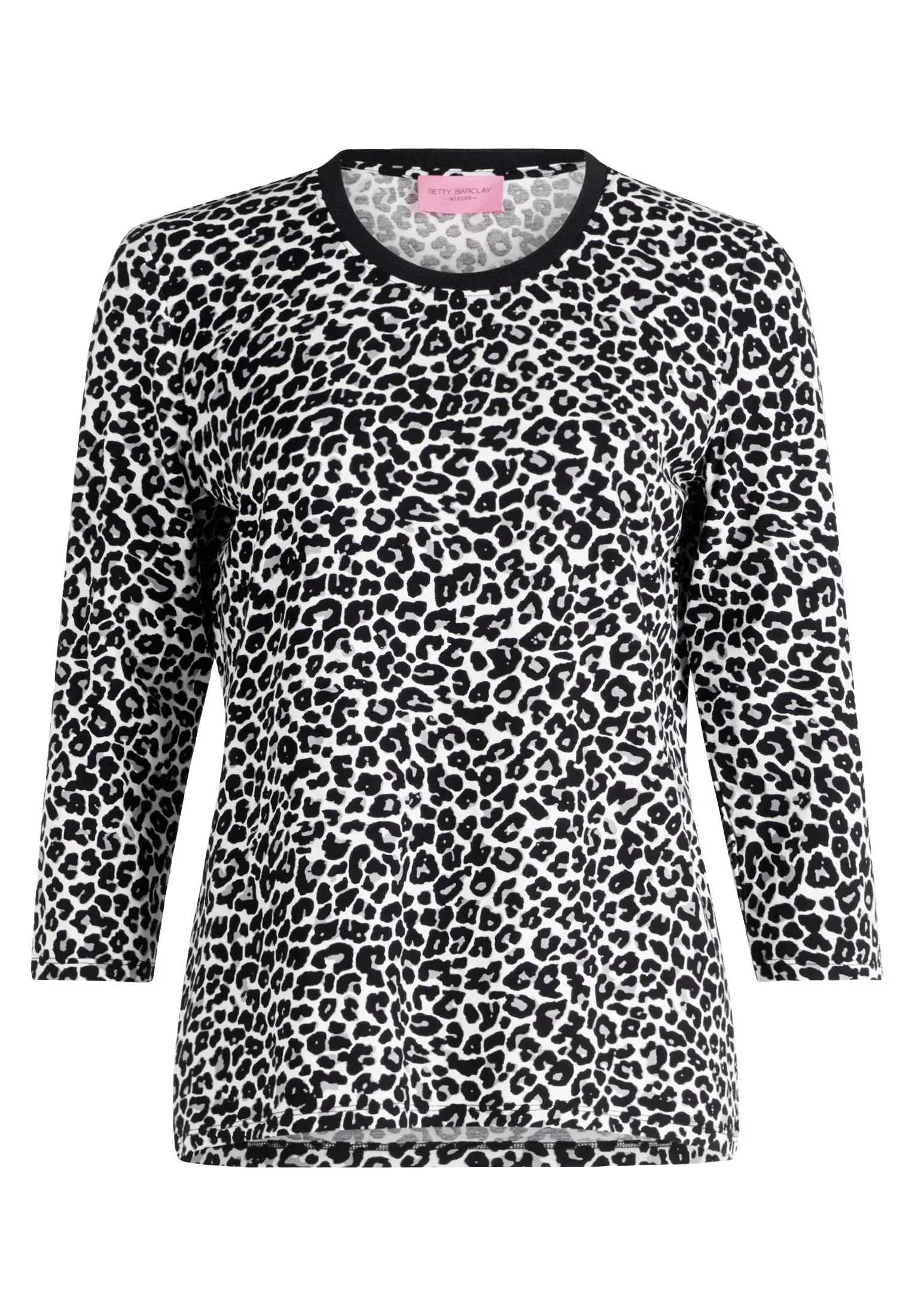 Betty Barclay 3/4-Arm-Shirt "Betty Barclay Basic Shirt mit Leoprint", Druck günstig online kaufen