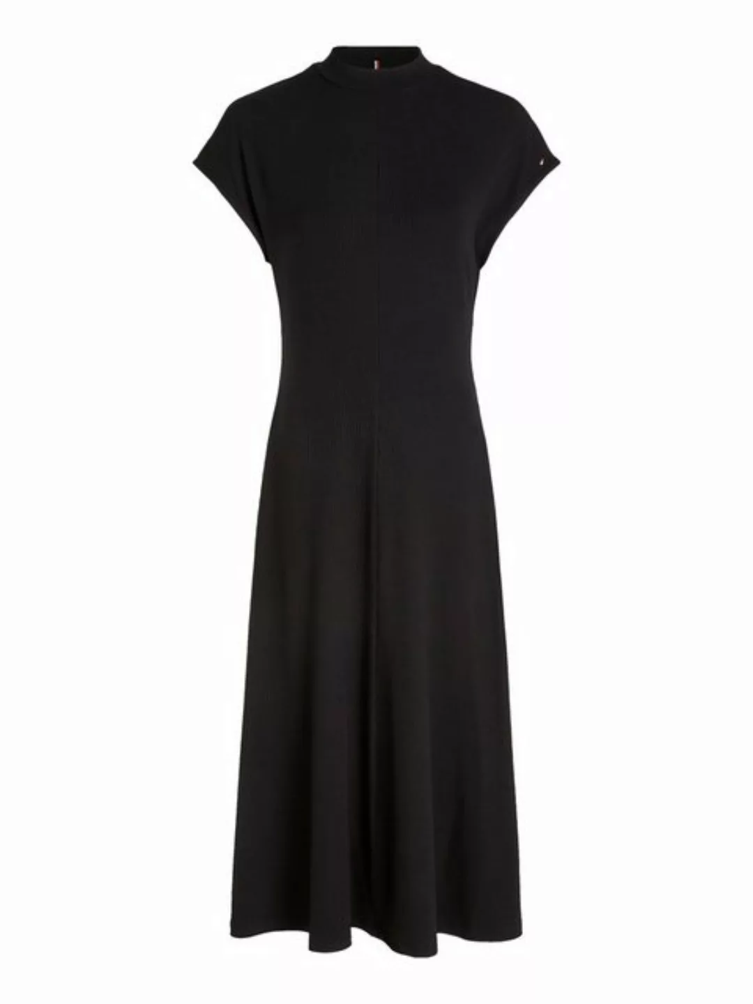 Tommy Hilfiger Curve Midikleid CRV 5x2 RIB MK-NK MIDI DRESS NS in Großen Gr günstig online kaufen