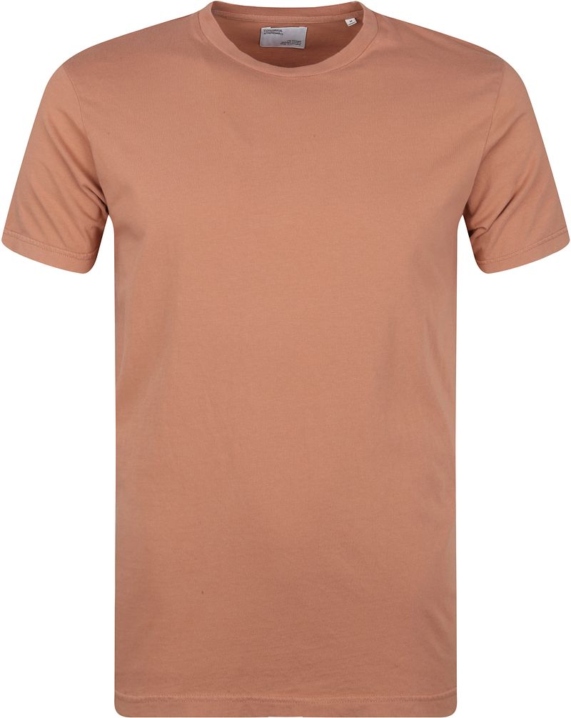 Colorful Standard Organisch T-shirt Braun - Größe XL günstig online kaufen