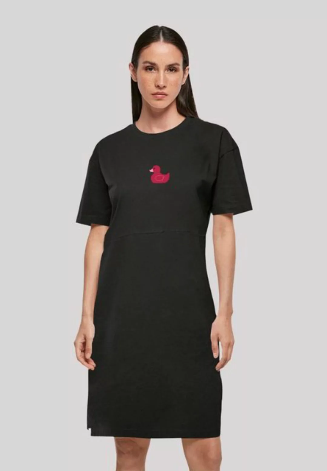 F4NT4STIC Shirtkleid Ente Magenta Print günstig online kaufen