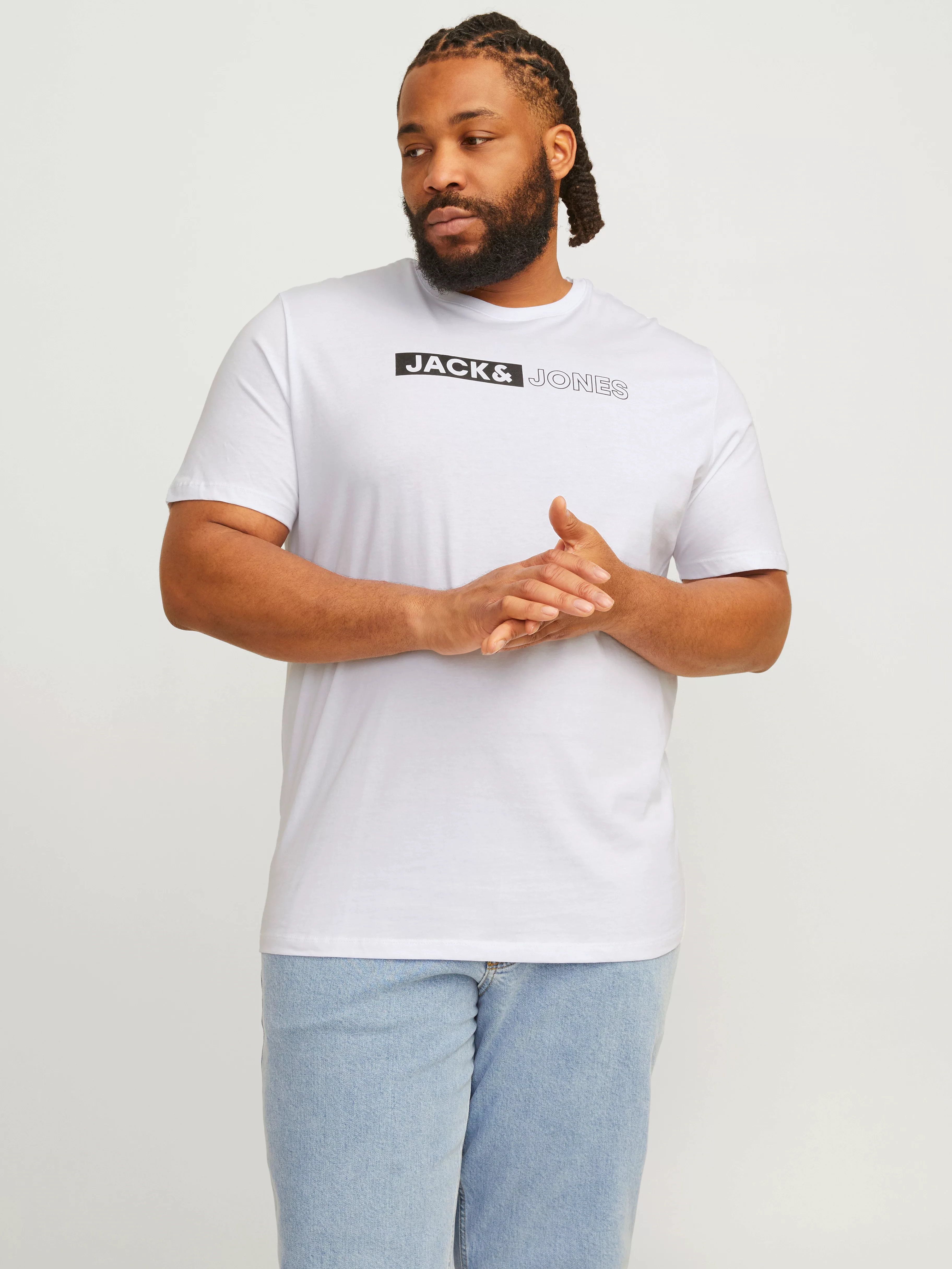 Jack & Jones PlusSize T-Shirt "JJECORP LOGO TEE PLAY SS O-N NOOS PLS" günstig online kaufen