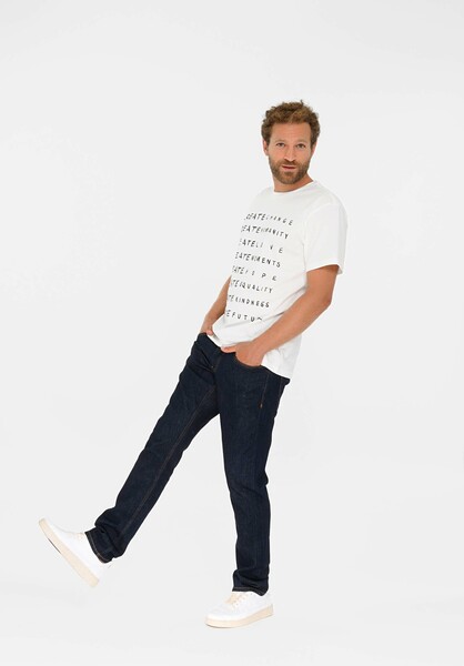 Herren Print T-shirt Create Aus Biobaumwolle günstig online kaufen