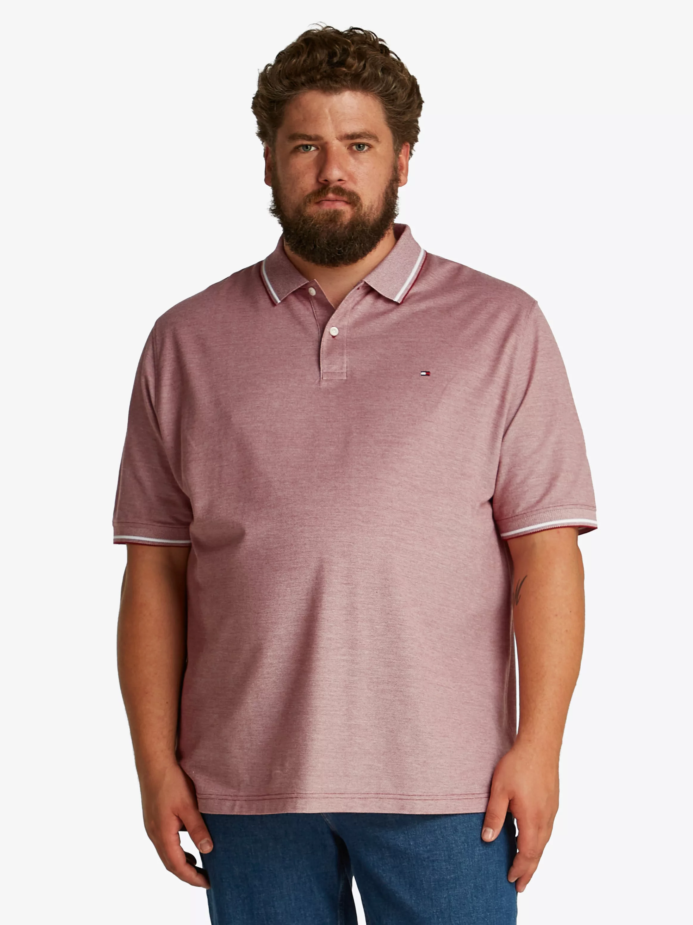 Tommy Hilfiger Big & Tall Poloshirt "BT-OXFORD TWO TONE REG POLO-B", in Gro günstig online kaufen