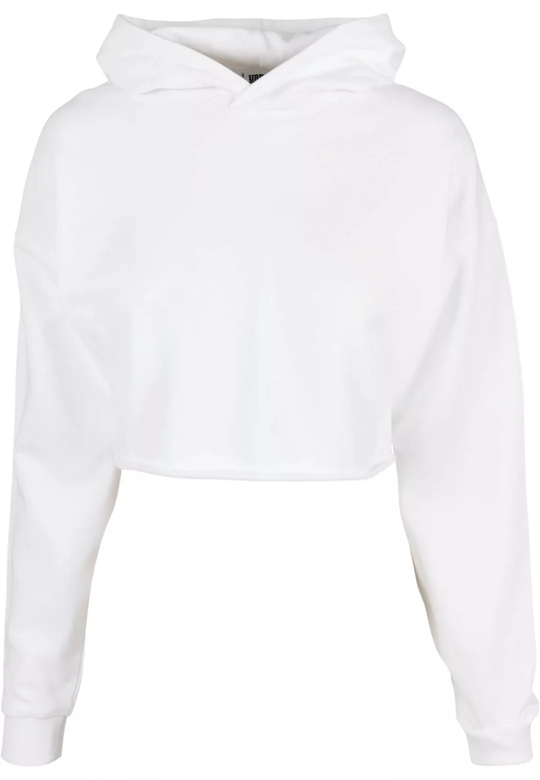 URBAN CLASSICS Rundhalspullover "Urban Classics Damen Ladies Oversized Crop günstig online kaufen