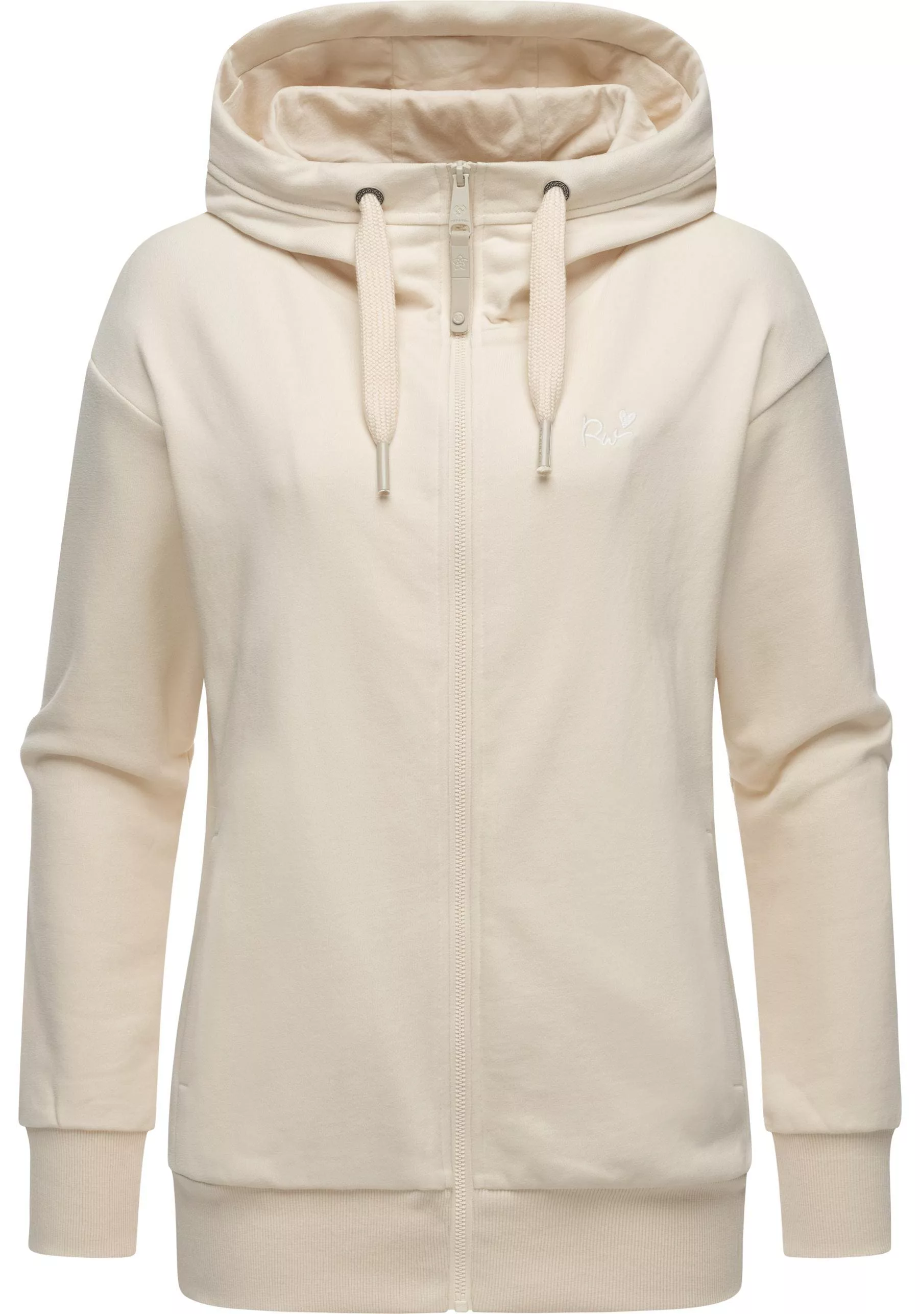 Ragwear Kapuzensweatjacke "Yodis Zip", weicher Damen Zip-Hoodie mit Kapuze günstig online kaufen