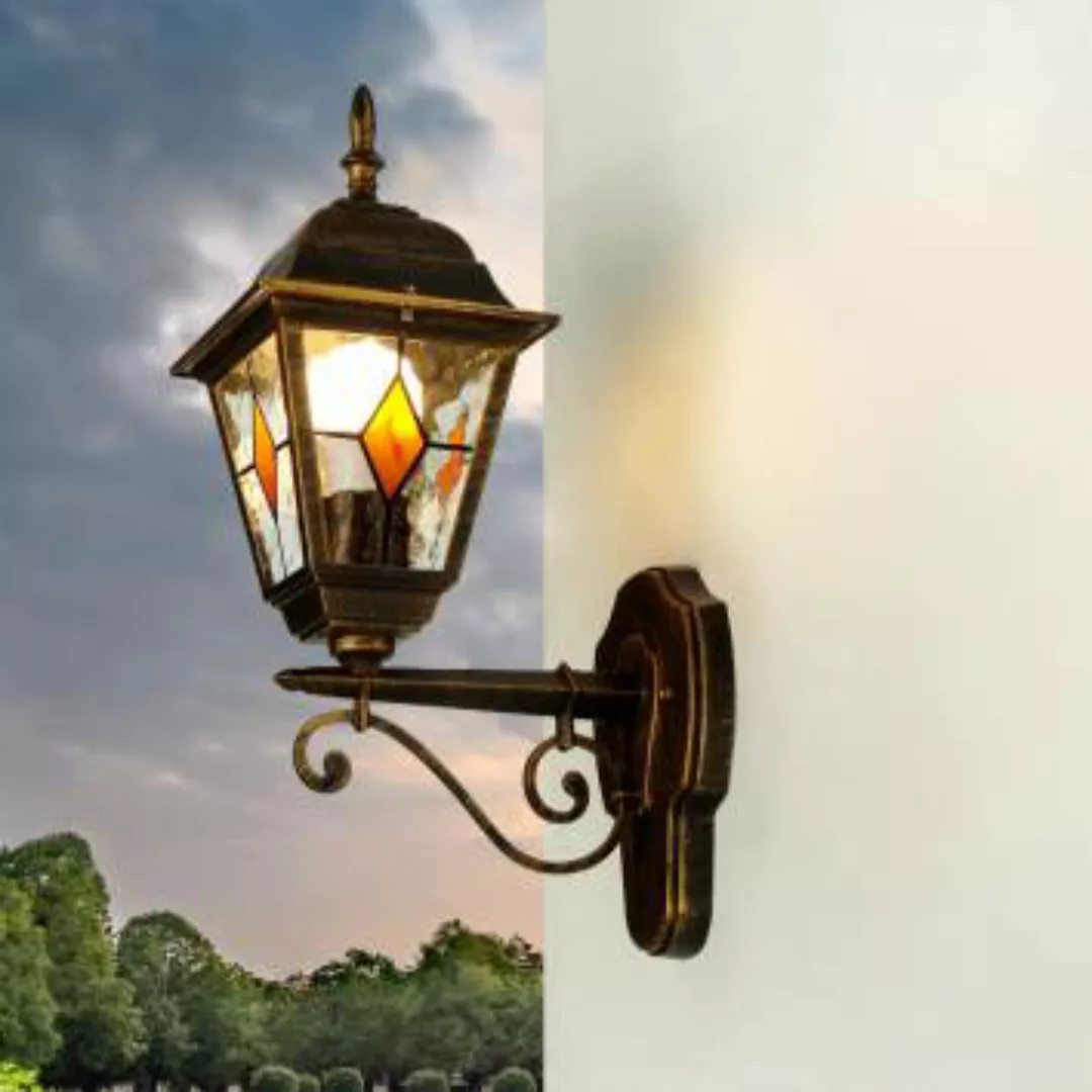 SALZBURG Wegbeleuchtung Garten Kupfer Antik IP44 günstig online kaufen